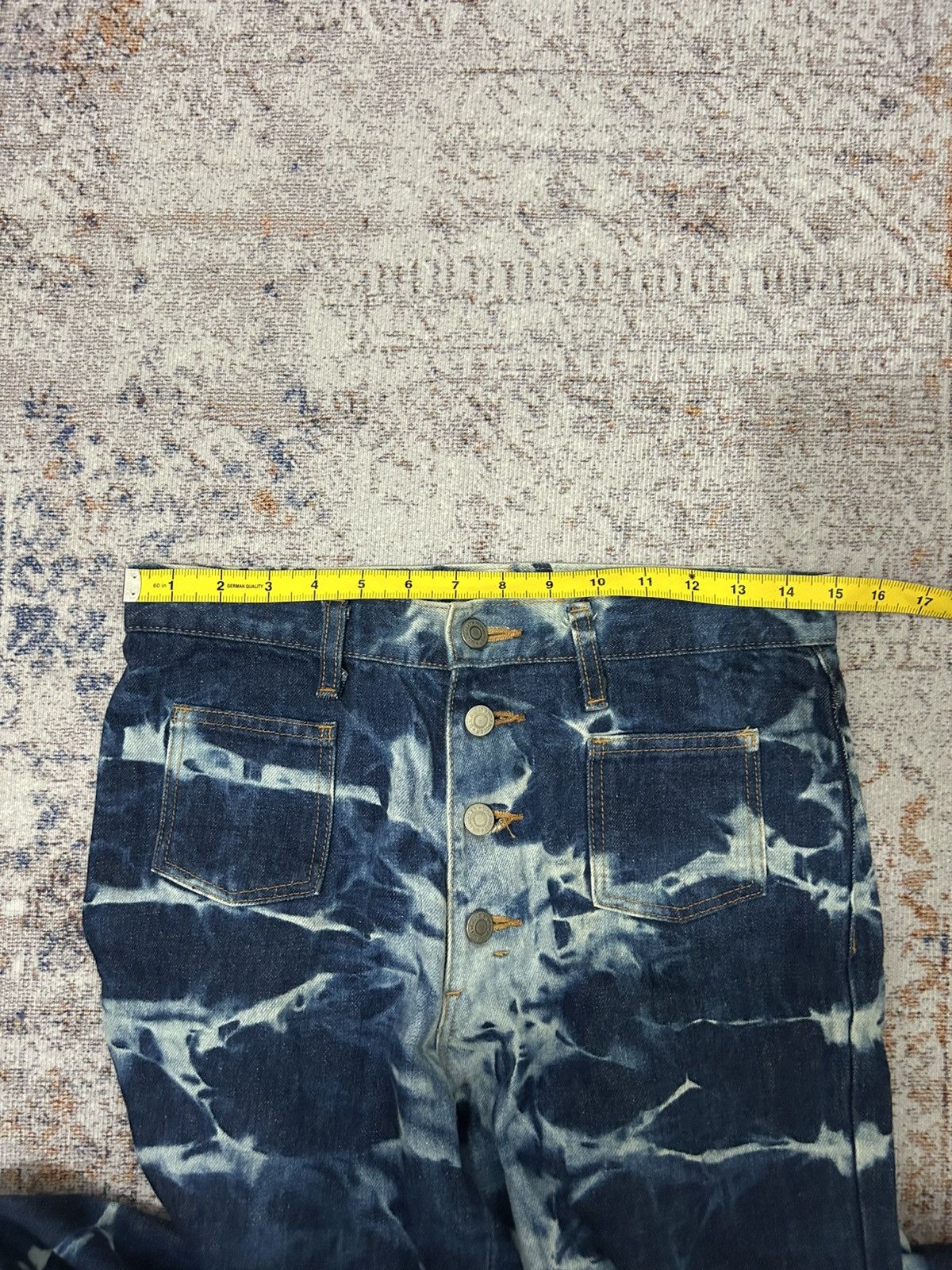Wrangler Vintage Wrangler Acid Wash Flare Jeans Size US 30 / EU 46 - 13 Thumbnail