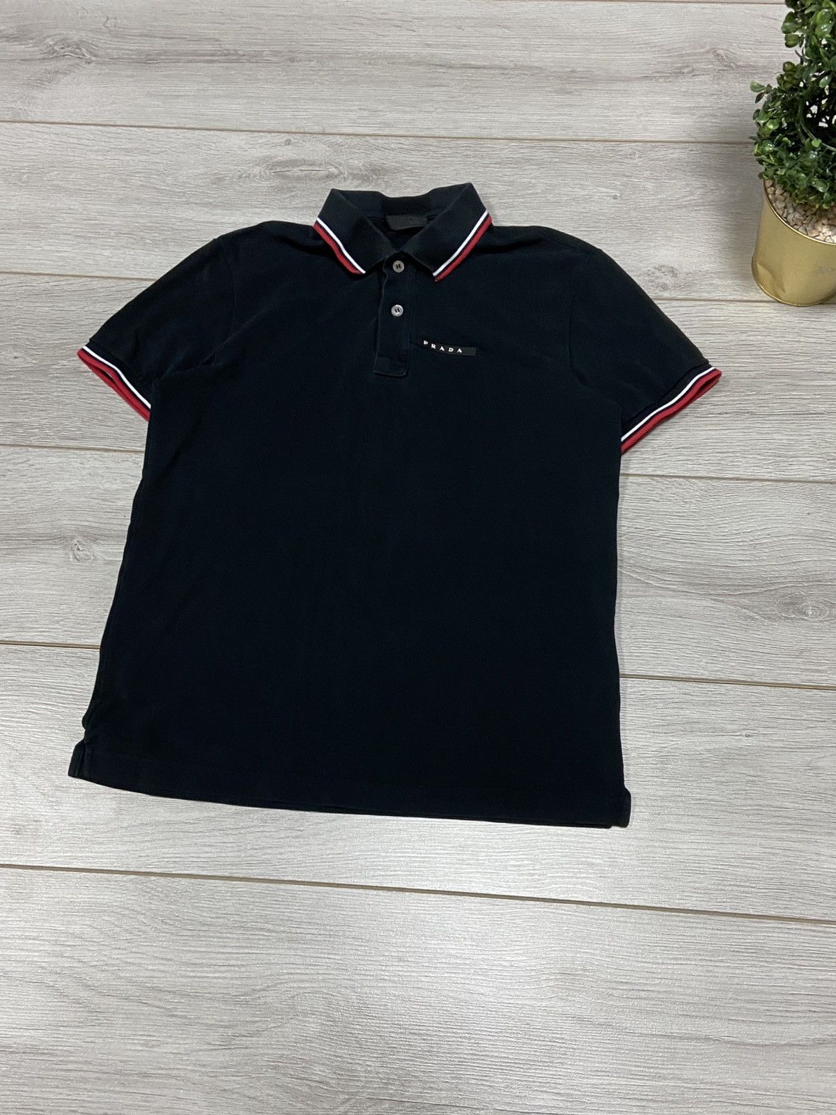Prada Prada red tab vintage polo Size US S / EU 44-46 / 1 - 3 Thumbnail