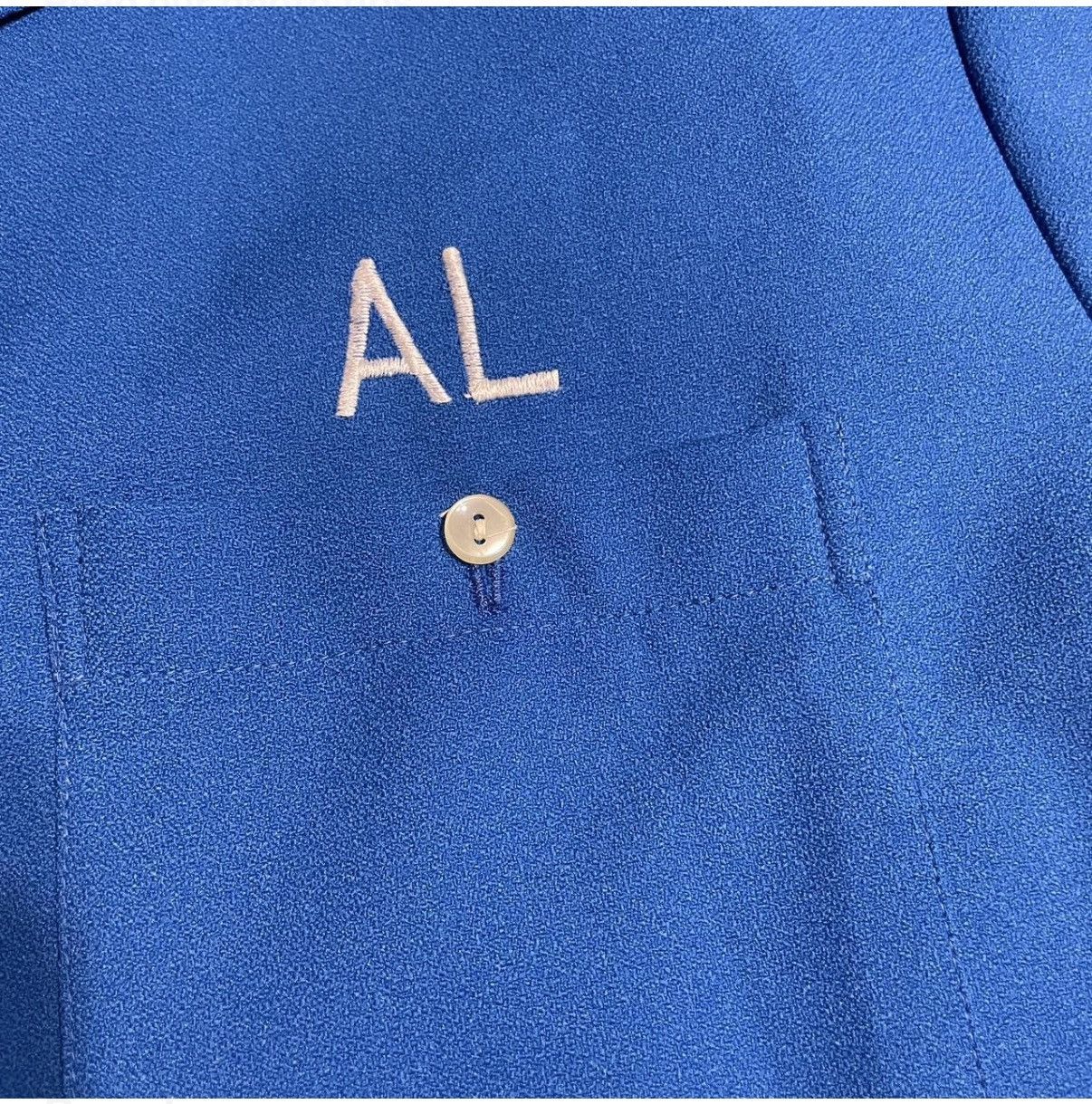 Other Vintage 1970s USAF Germany Souvenir Bowling Shirt Size US L / EU 52-54 / 3 - 6 Thumbnail