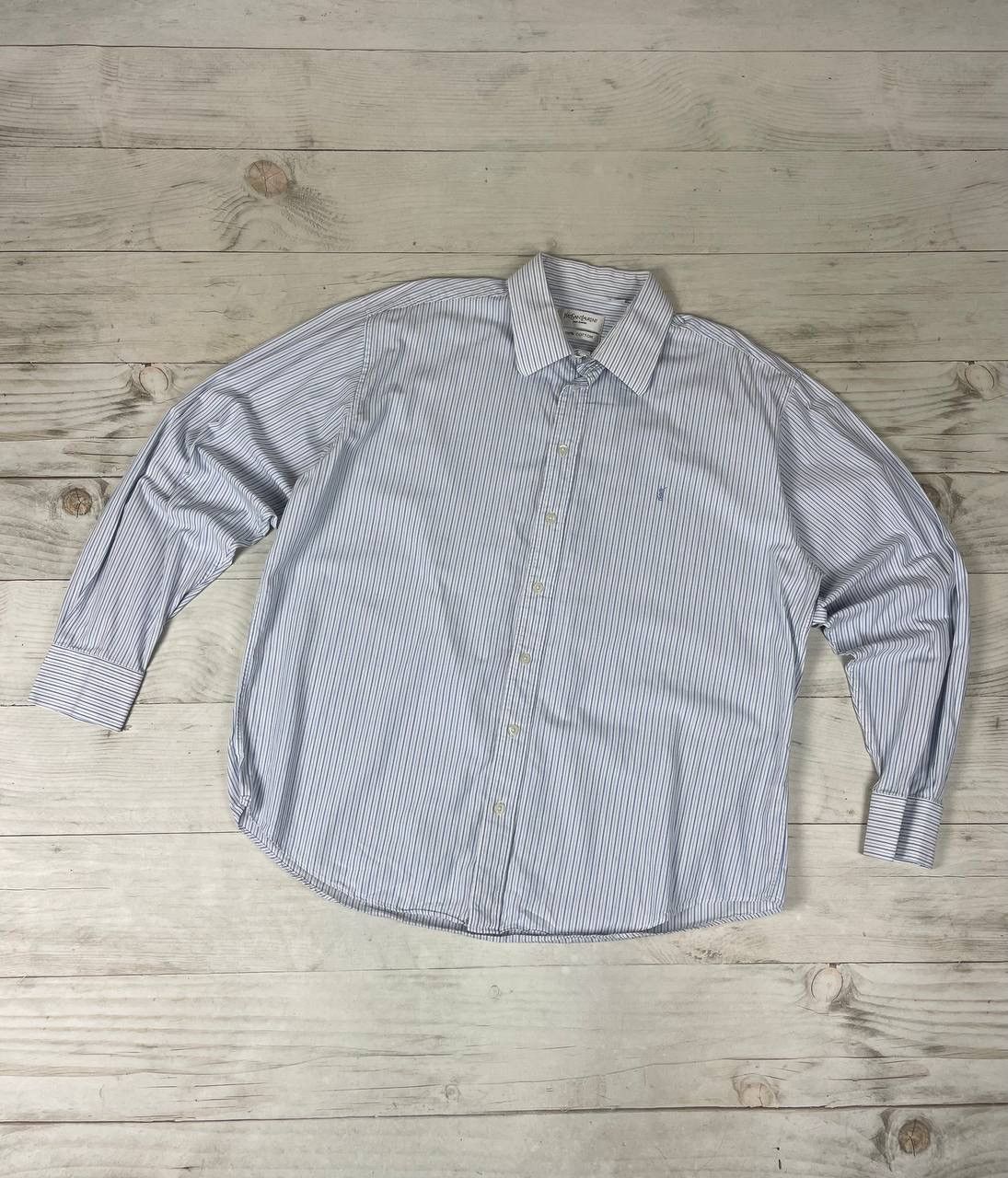 Yves Saint Laurent Yves Saint Laurent Shirt Button YSL Size US XL / EU 56 / 4 - 1 Thumbnail