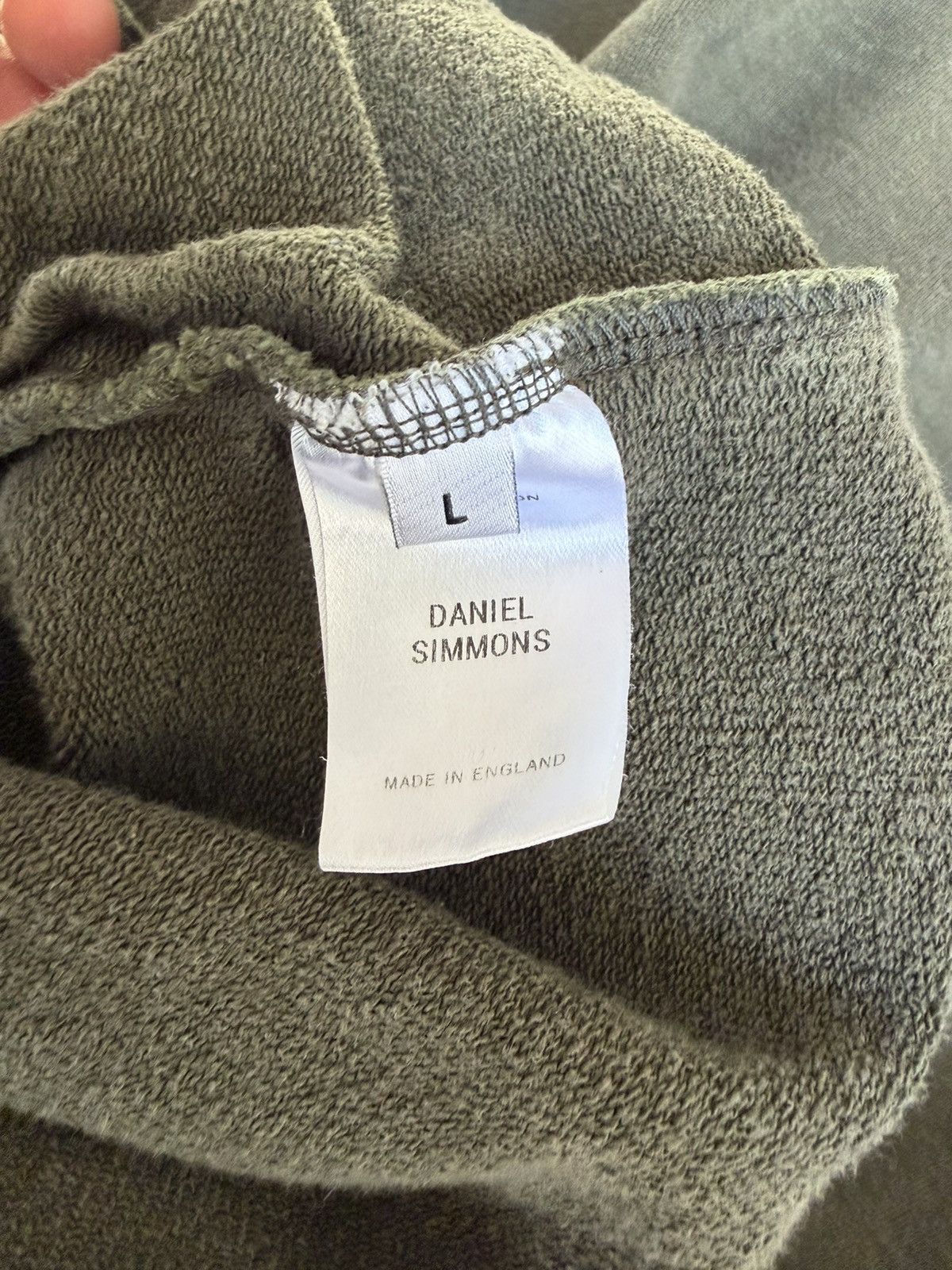Daniel Simmons Daniel Simmons Essential Hoodie - Green Size US L / EU 52-54 / 3 - 3 Thumbnail