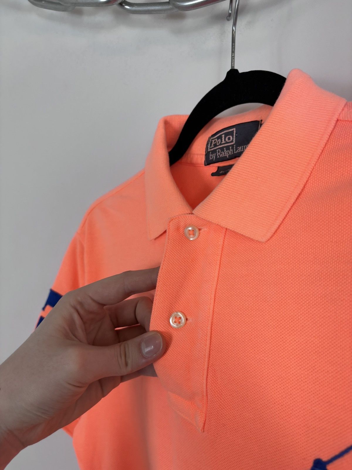 Polo Ralph Lauren Polo Ralph Lauren Vintage Men’s Orange 3 Big Pony Polo Shirt Size US S / EU 44-46 / 1 - 6 Thumbnail