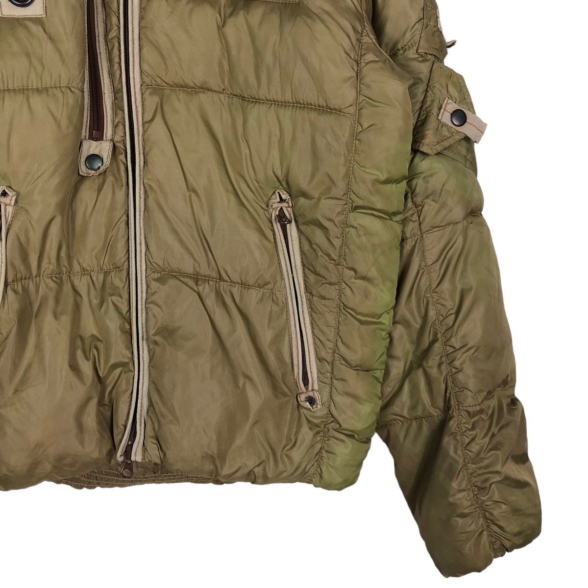Avirex 🔥Vintage Bomber Jacket Puffer Down Avirex Varsity Mink Fur Size US M / EU 48-50 / 2 - 5 Thumbnail