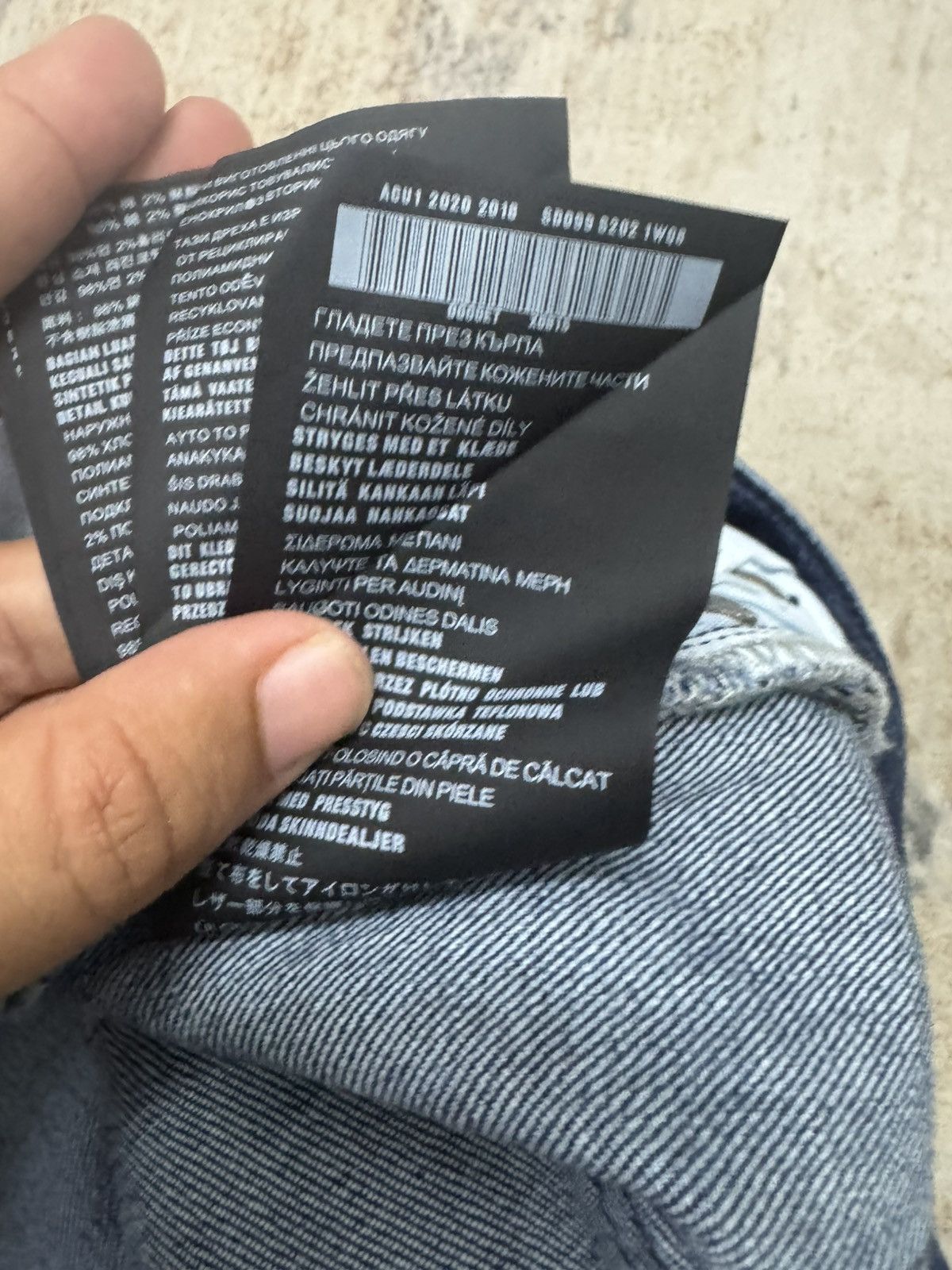 Prada Prada Denim Logo Pocket Pants Jeans Size US 31 - 12 Thumbnail