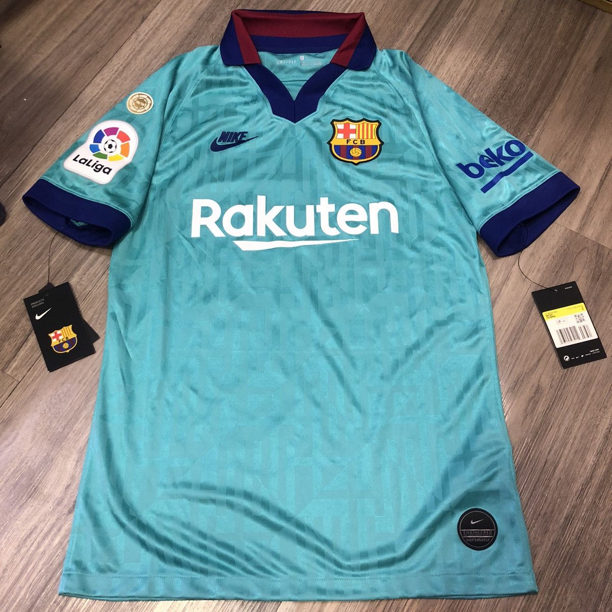 F.C. Barcelona × Nike × Soccer Jersey Barcelona 19/20 third