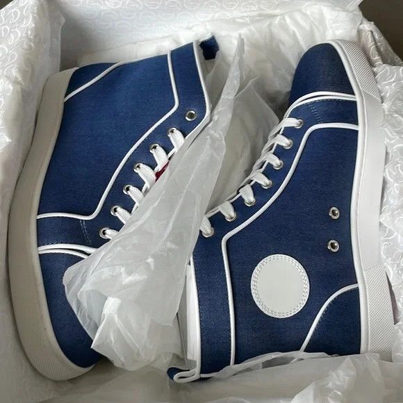 Christian Louboutin o1s1wg110924 Varsilouis flat Sneakers in White Size US 11 / EU 44 - 8 Thumbnail