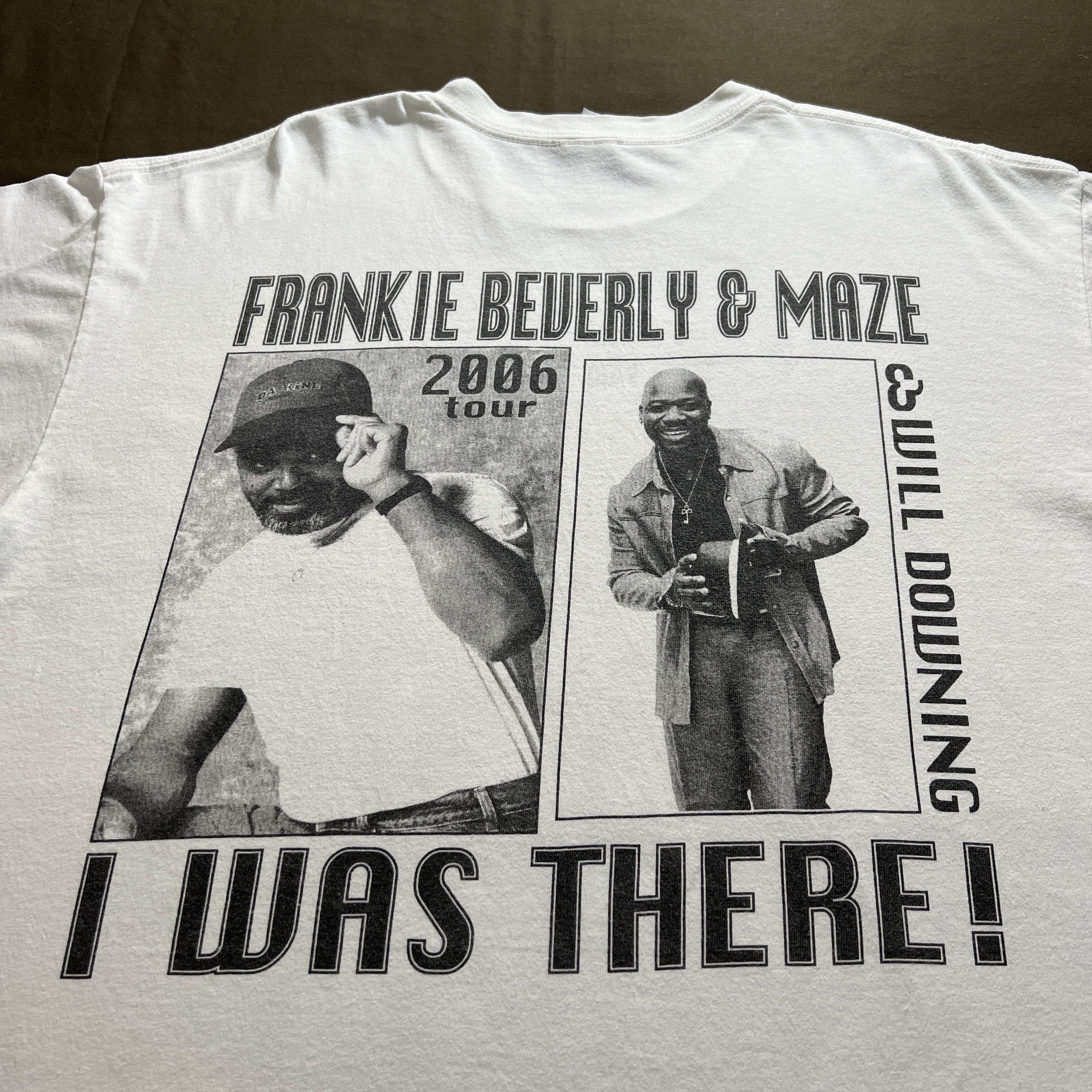 Band Tees × Rap Tees × Vintage Vintage Y2K Frankie Beverly Maze Will Downing Promo Tee XL Size US XL / EU 56 / 4 - 1 Thumbnail