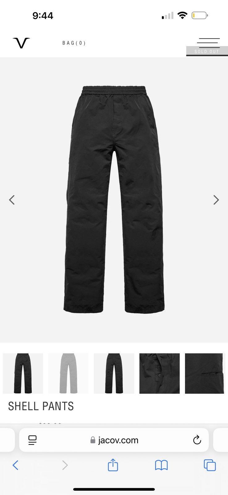 jacov Jacov Shell Pants Size US 30 / EU 46 - 2 Thumbnail