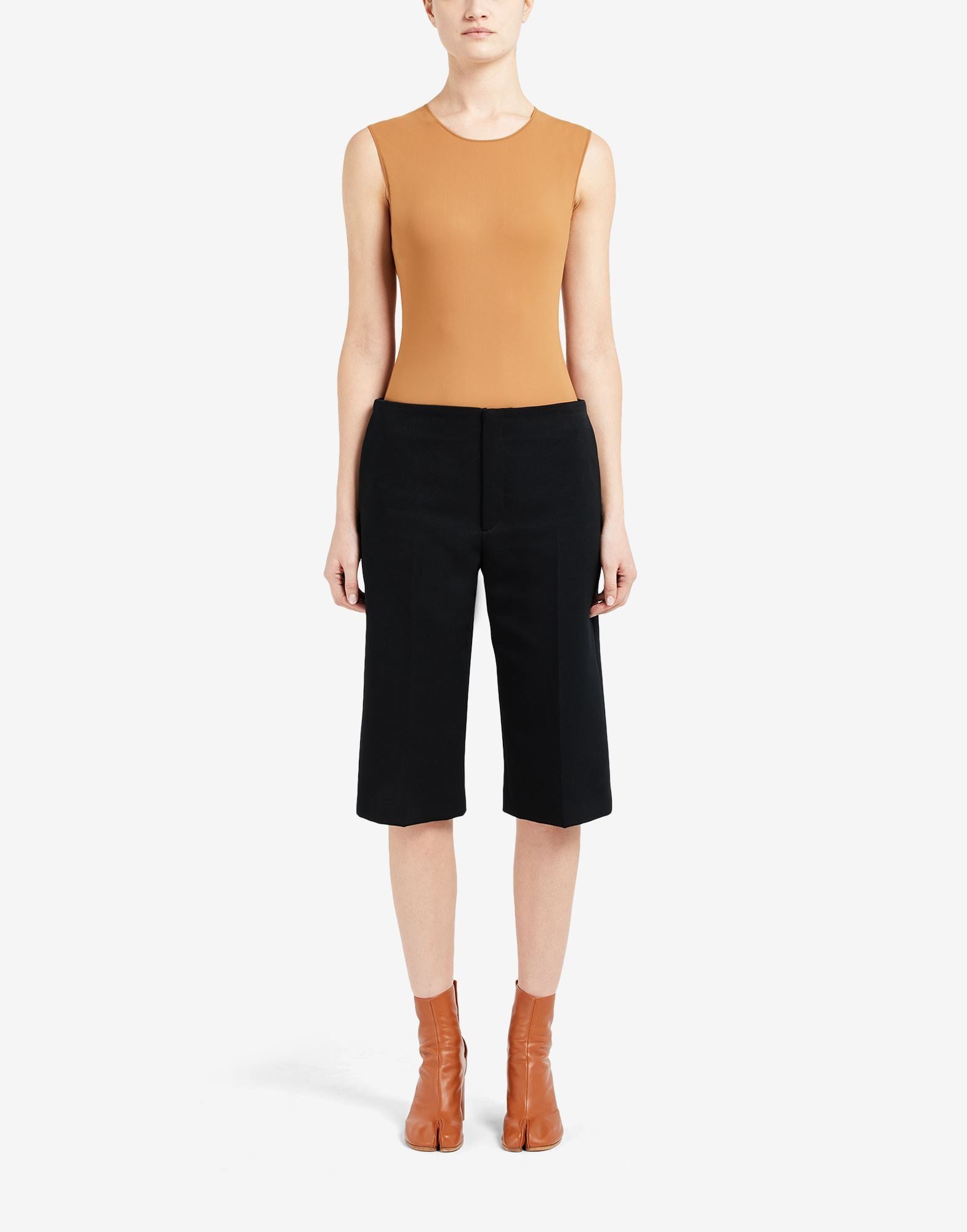 Maison Margiela o1w1db11225 Sleeveless Bodysuit in Brown Size M / US 6-8 / IT 42-44 - 5 Thumbnail