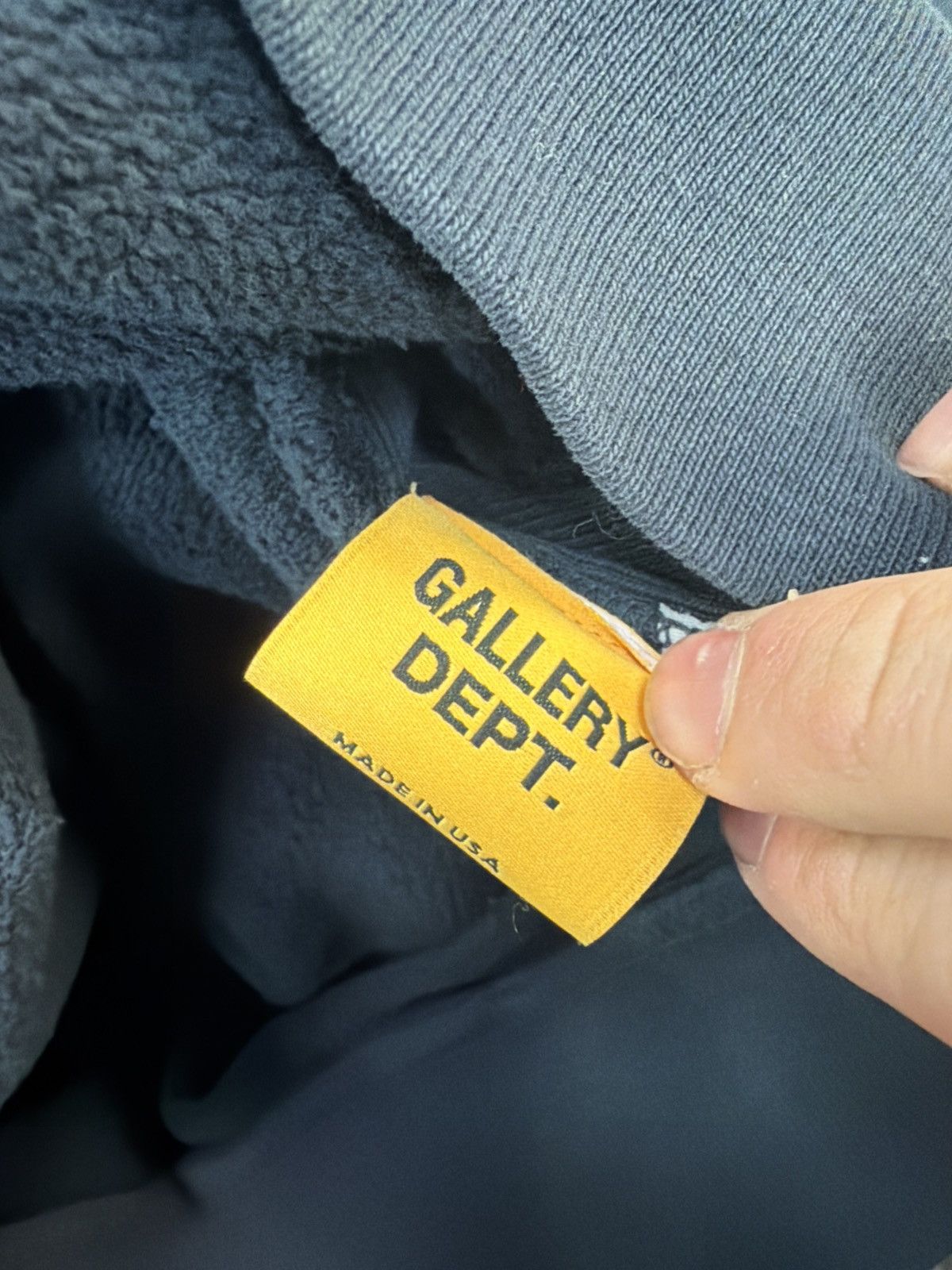 Gallery Dept. Gallery dept logo hooded sweatshirt black small Size US S / EU 44-46 / 1 - 4 Thumbnail
