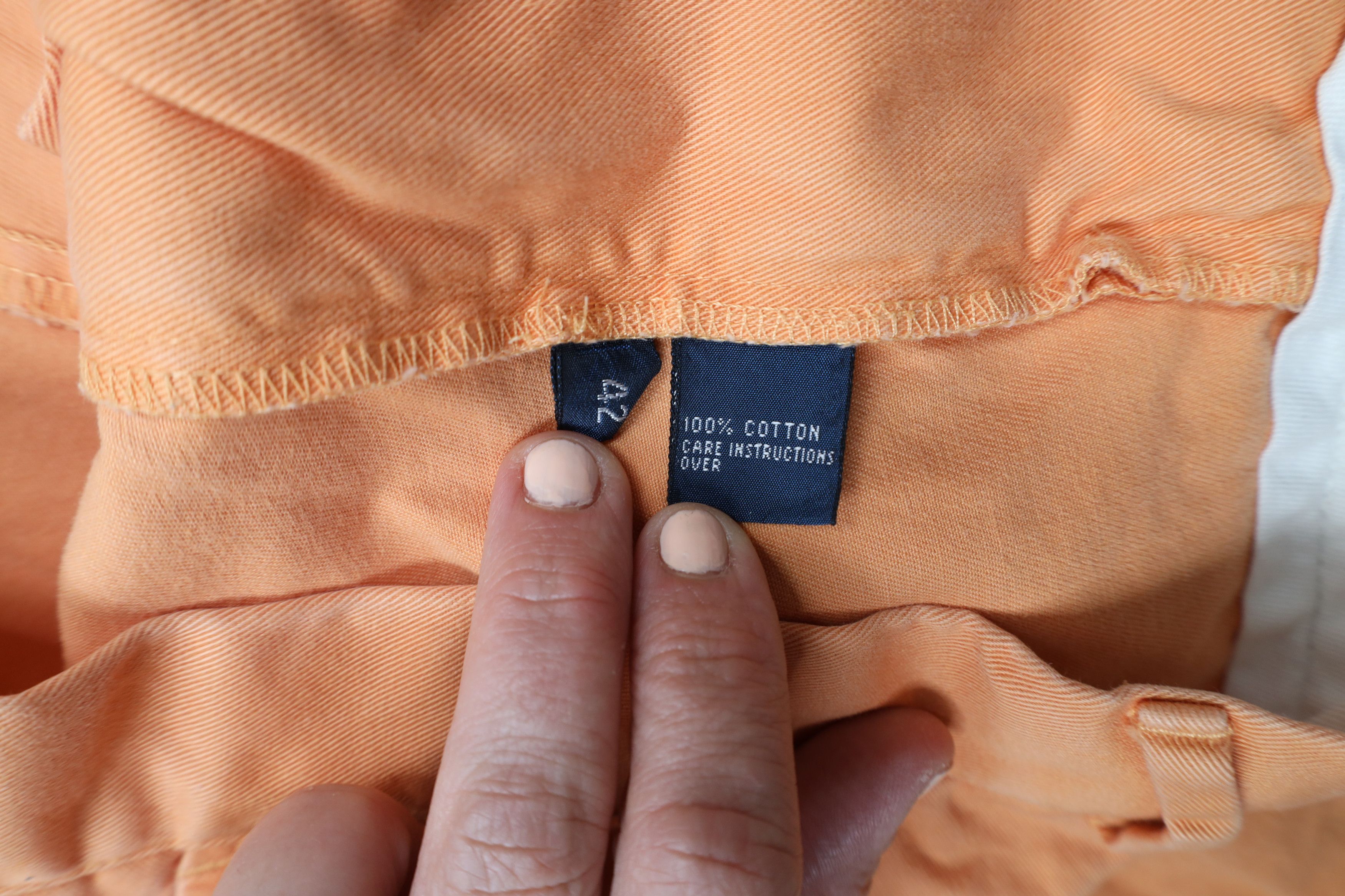 Ralph Lauren × Vintage Vintage 90s Ralph Lauren Above Knee Cotton Chino Shorts Size US 42 / EU 58 - 7 Thumbnail