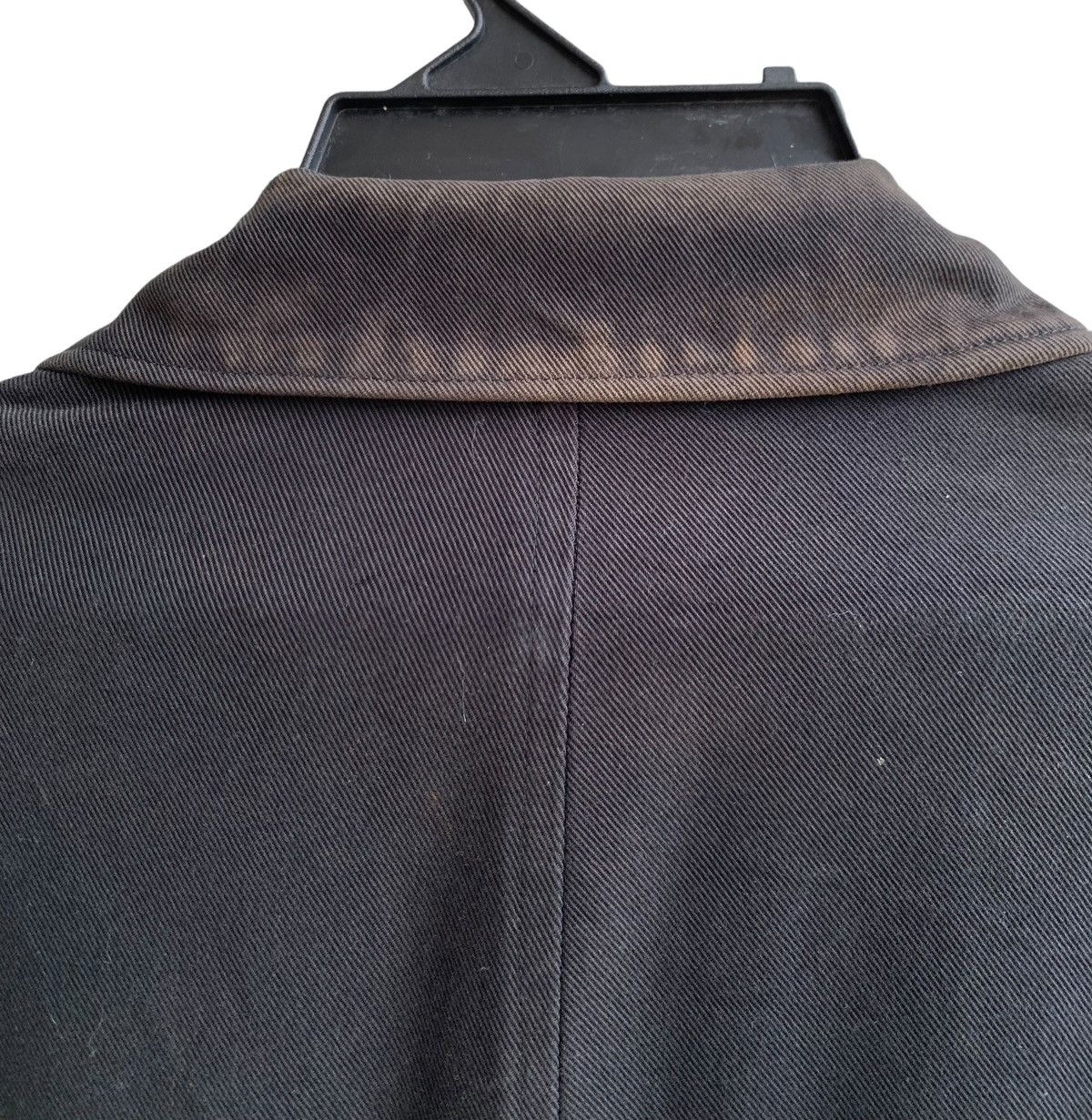 Yohji Yamamoto 🔥Rare Vintage Ys Yohji Yamamoto Long Coat Cotton Black Man Size US M / EU 48-50 / 2 - 17 Thumbnail