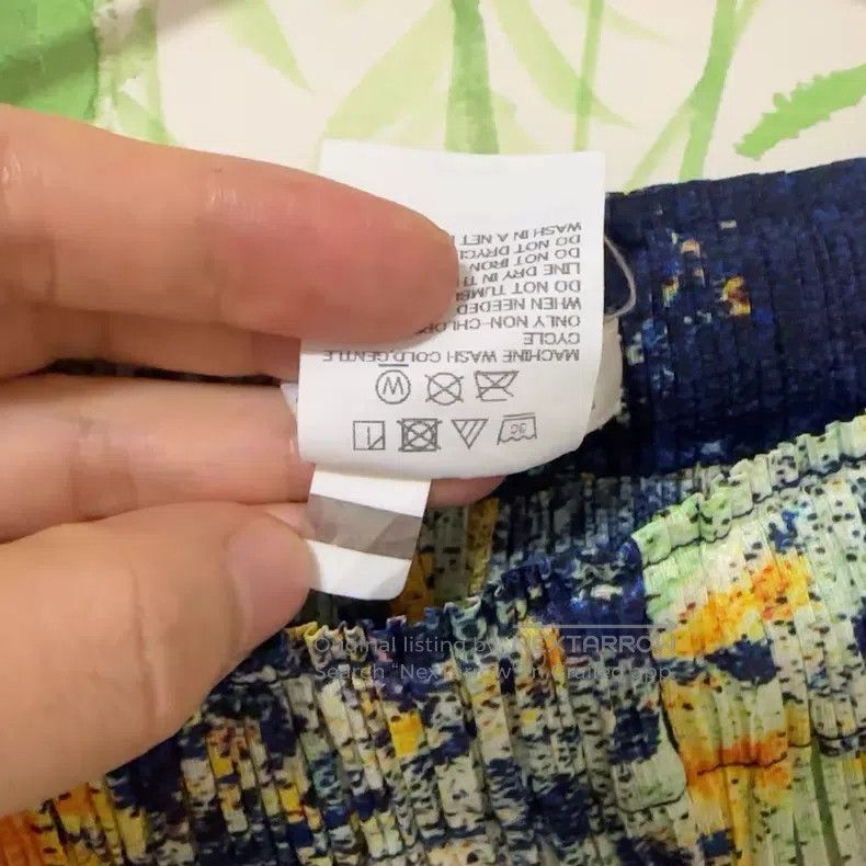 Issey Miyake Issey Miyake size:3 Color-Blocked Pants Size 31" - 2 Thumbnail