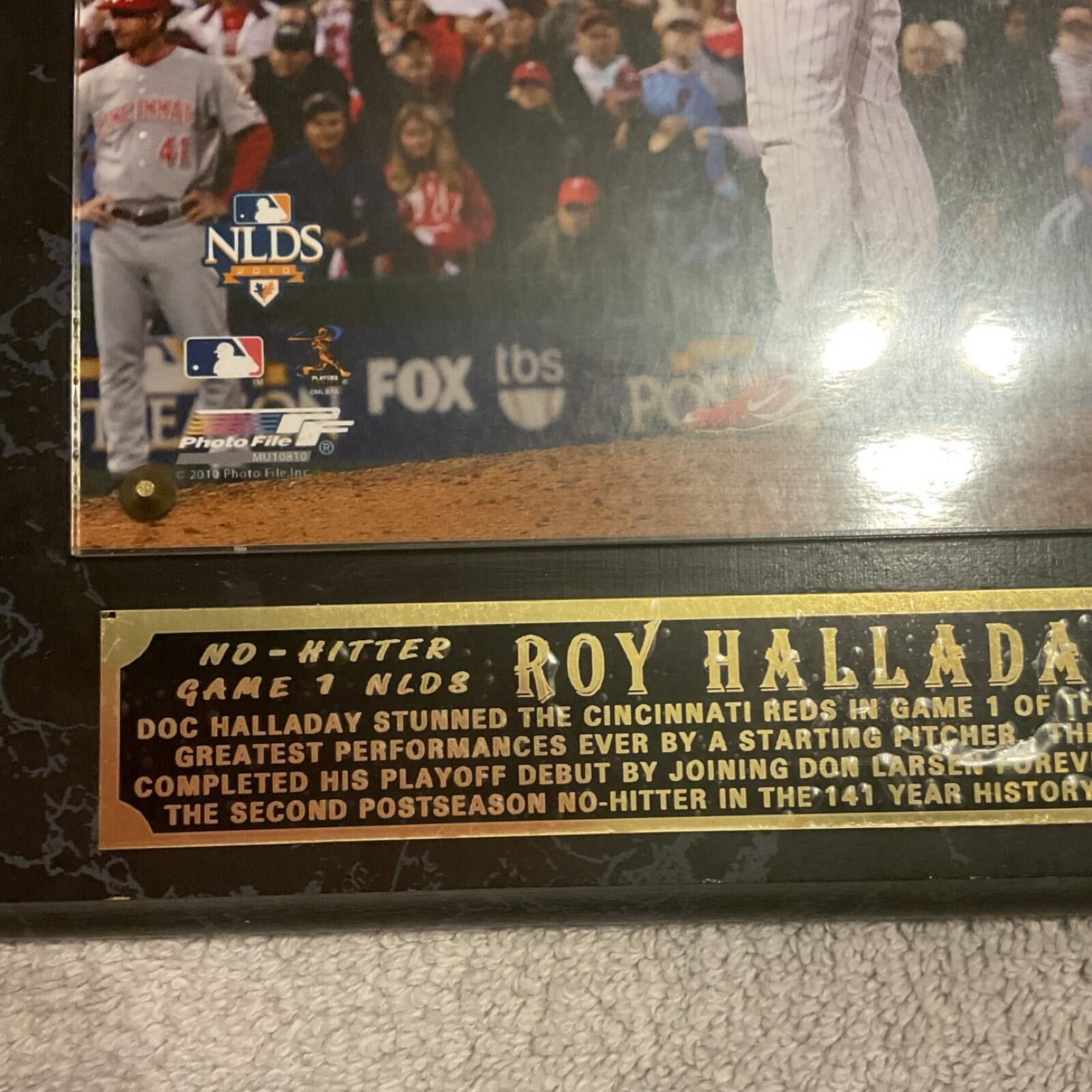 Other Philadelphia Phillies Roy Halladay Plaque with Nameplate Size ONE SIZE - 6 Thumbnail