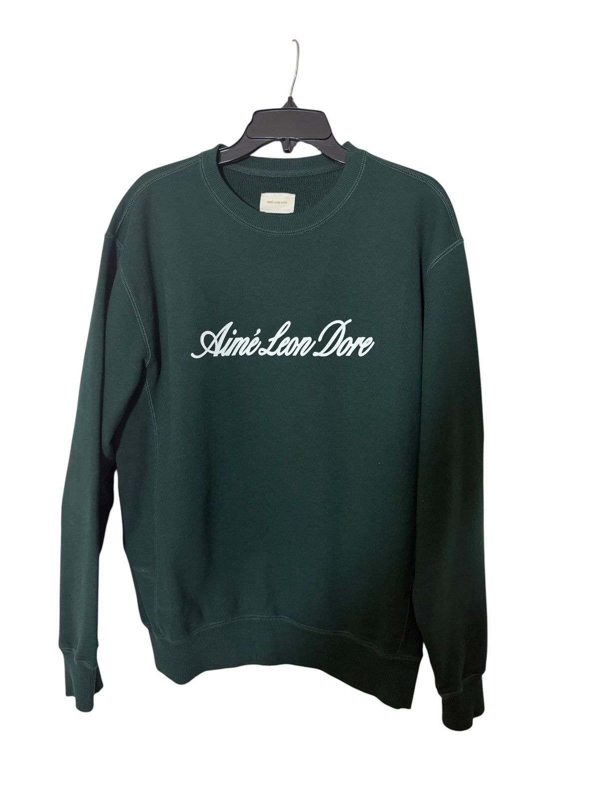Aime Leon Dore Aimé Leon Dore Vintage Script Crewneck Pine Grove L Size US L / EU 52-54 / 3 - 2 Thumbnail