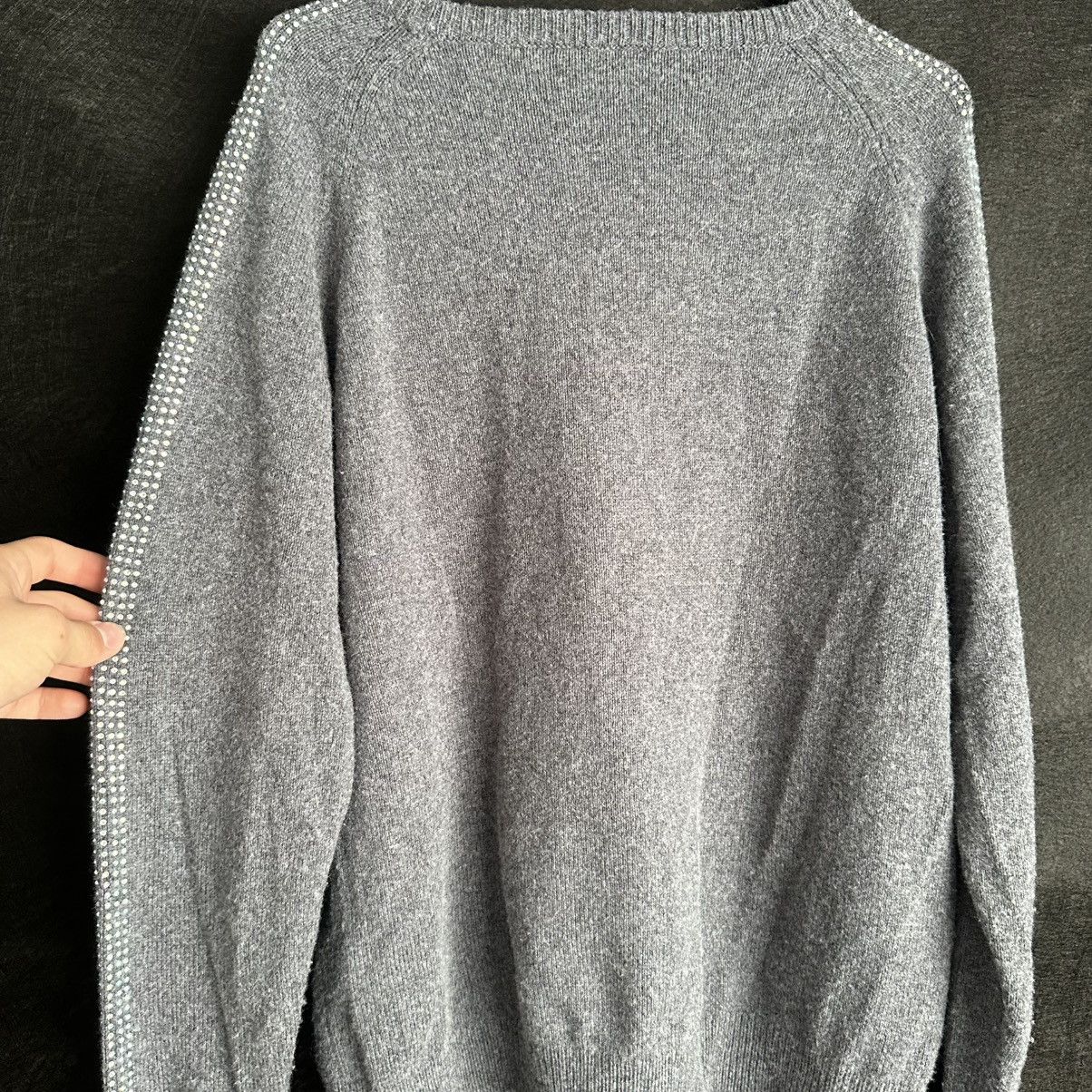 Versace Versace 19V69 Sweater With Rhinestones Size L / US 10 / IT 46 - 6 Thumbnail