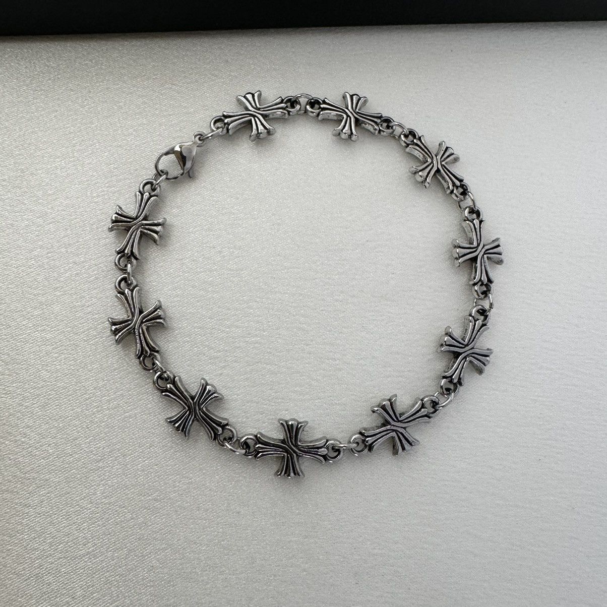 Other Cross Bracelet for Men Women,Punk Hip Hop Unisex Style Size ONE SIZE - 1 Thumbnail