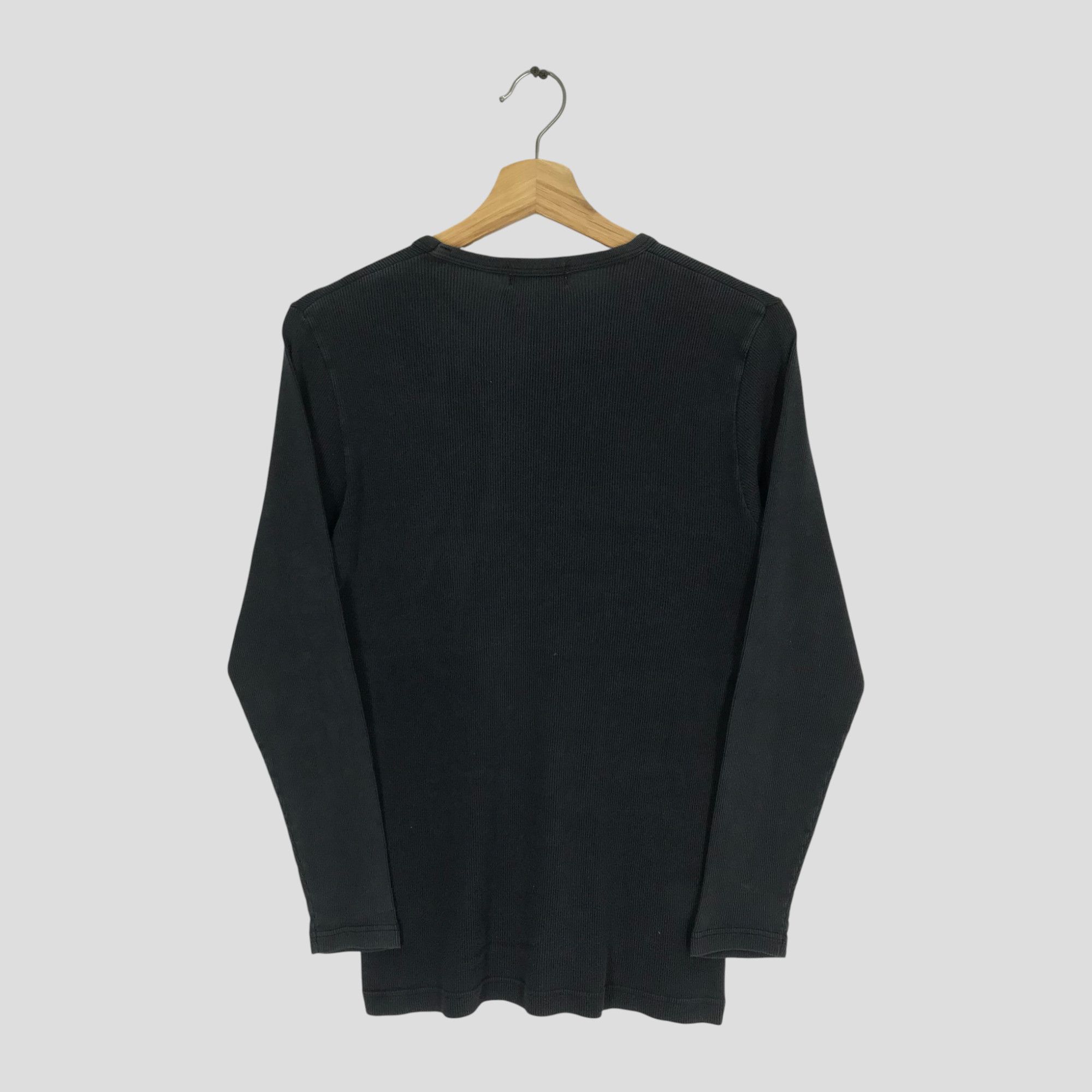 Helmut Lang Vintage Helmut Lang Stretchable Plain Long Sleeve T shirt Size US S / EU 44-46 / 1 - 2 Thumbnail