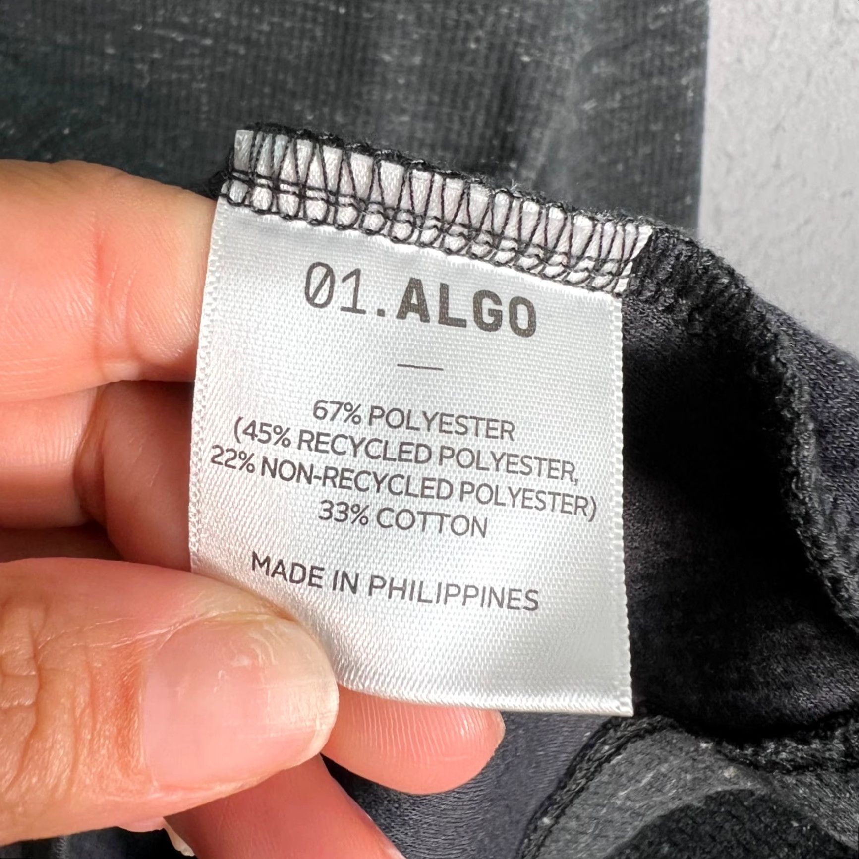 Vintage VINTAGE 01.Algo Performance Long Sleeve T-Shirt Mens Medium Gray Activewear Crew Neck Shirt Mens M Gray Size US M / EU 48-50 / 2 - 4 Thumbnail
