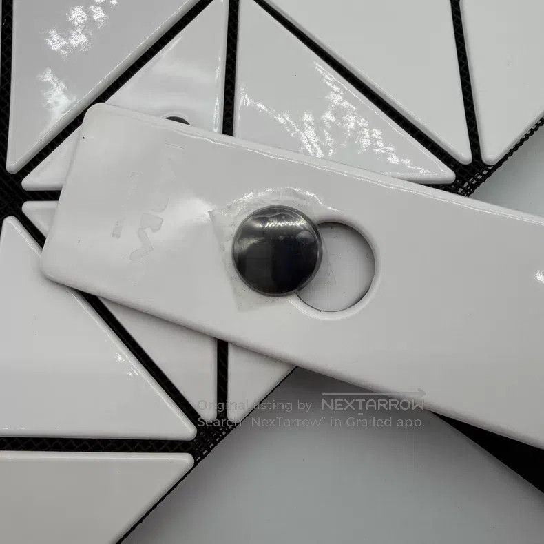 Issey Miyake Issey Miyake White Handbag Size ONE SIZE - 7 Thumbnail