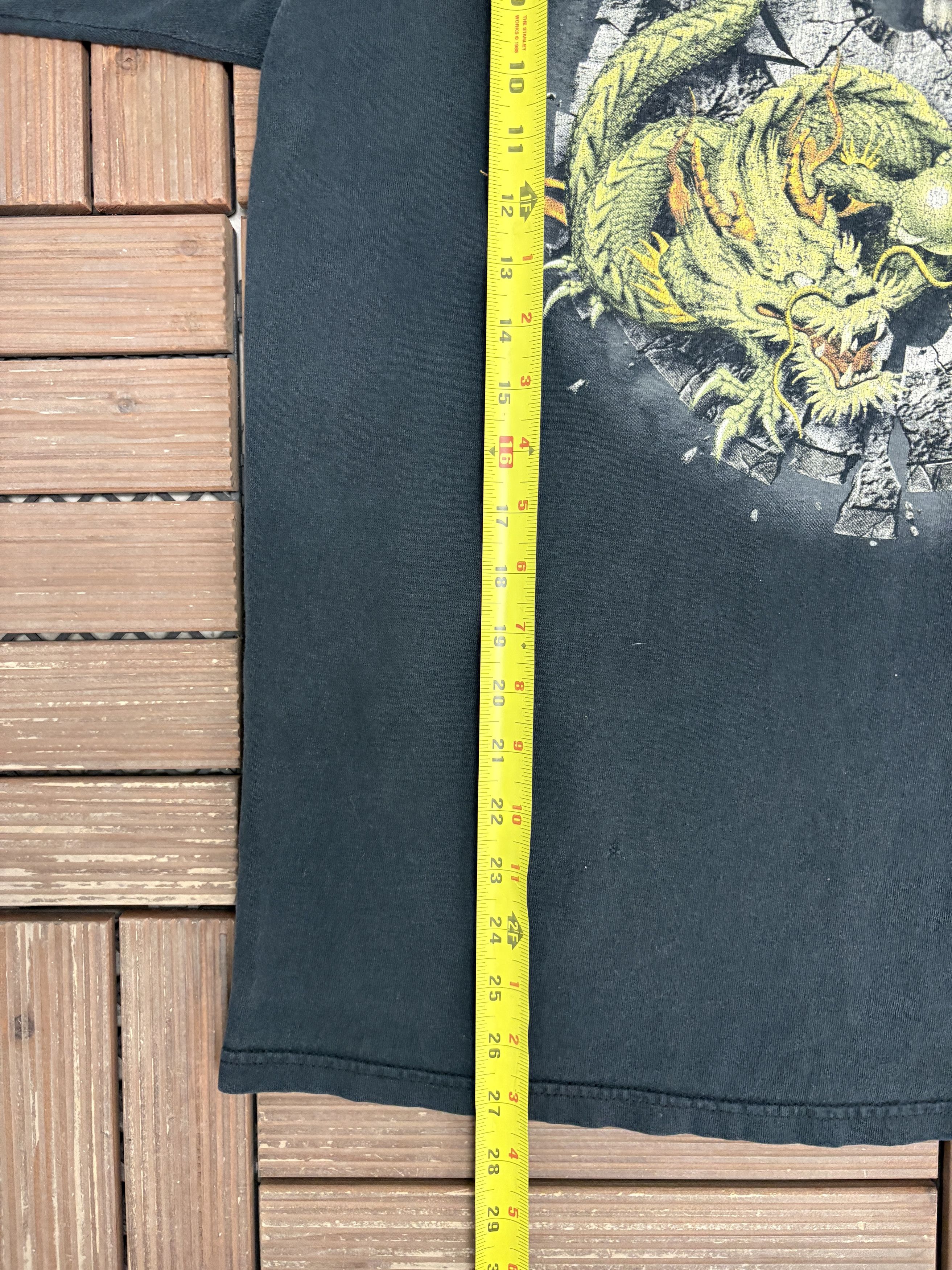Vintage Rue 21 Jeans Vintage Black T-Shirt Tee Size US L / EU 52-54 / 3 - 8 Thumbnail