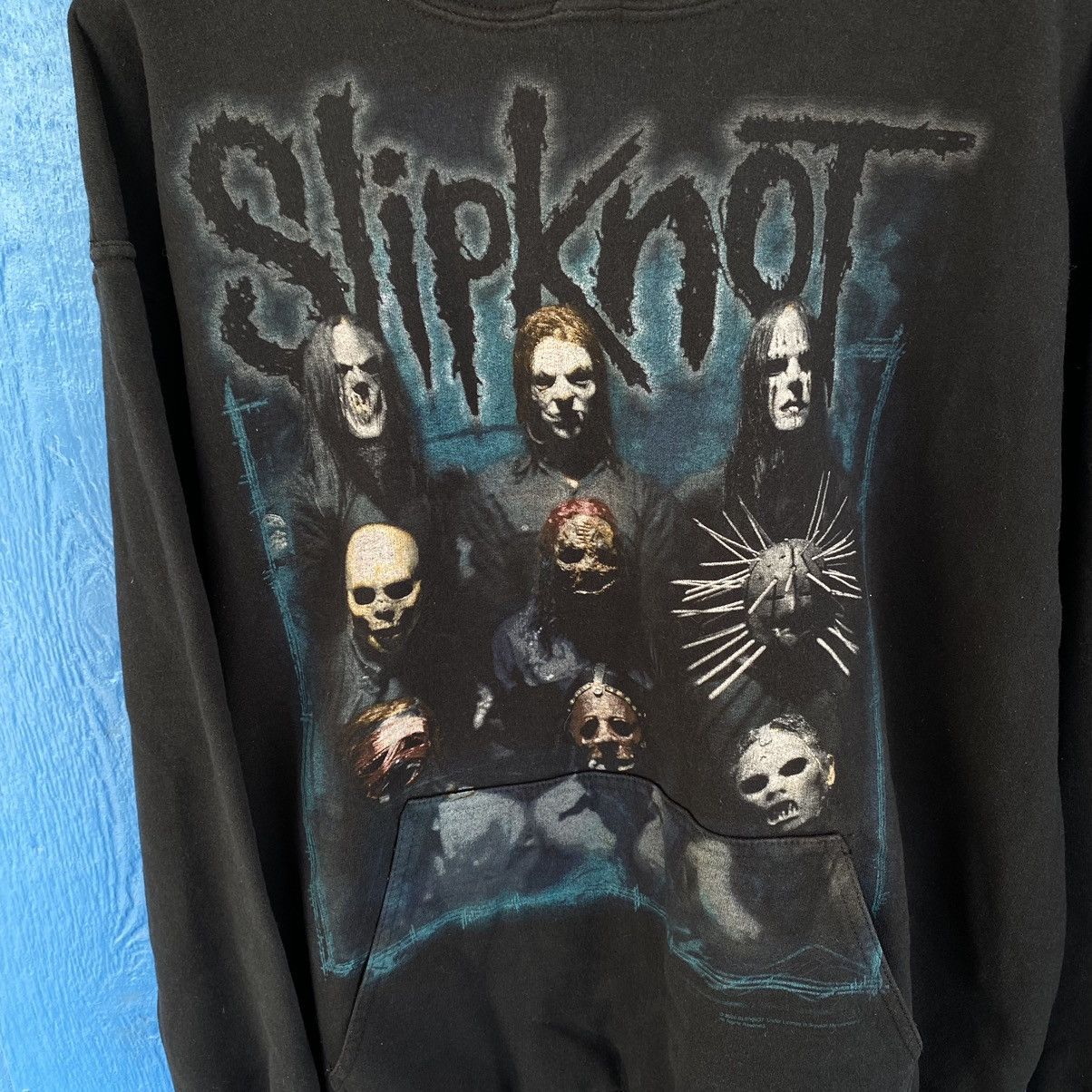 Gildan 2006 Slipknot Hooded Size Large Double Sided Hoodie Pullover Size US L / EU 52-54 / 3 - 4 Thumbnail