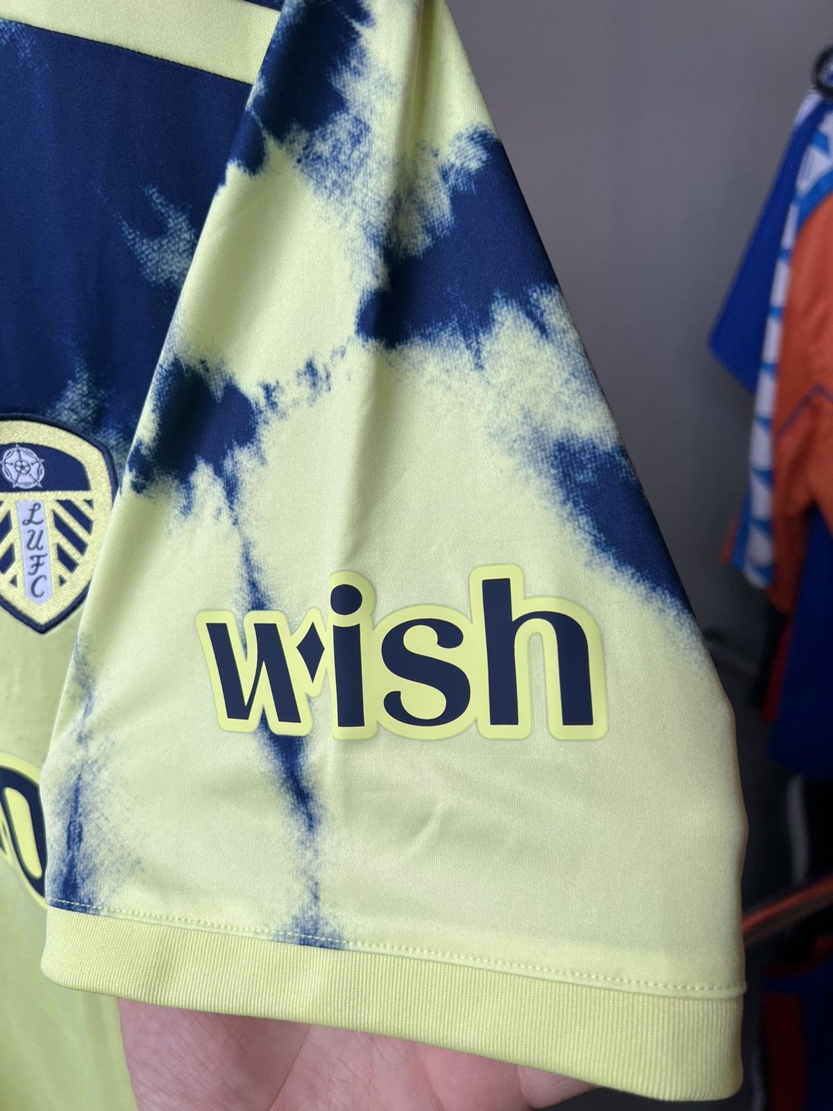 Adidas 2022/23 LEEDS UNITED AWAY SOCCER JERSEY FOOTBALL SHIRT Size US XL / EU 56 / 4 - 13 Thumbnail
