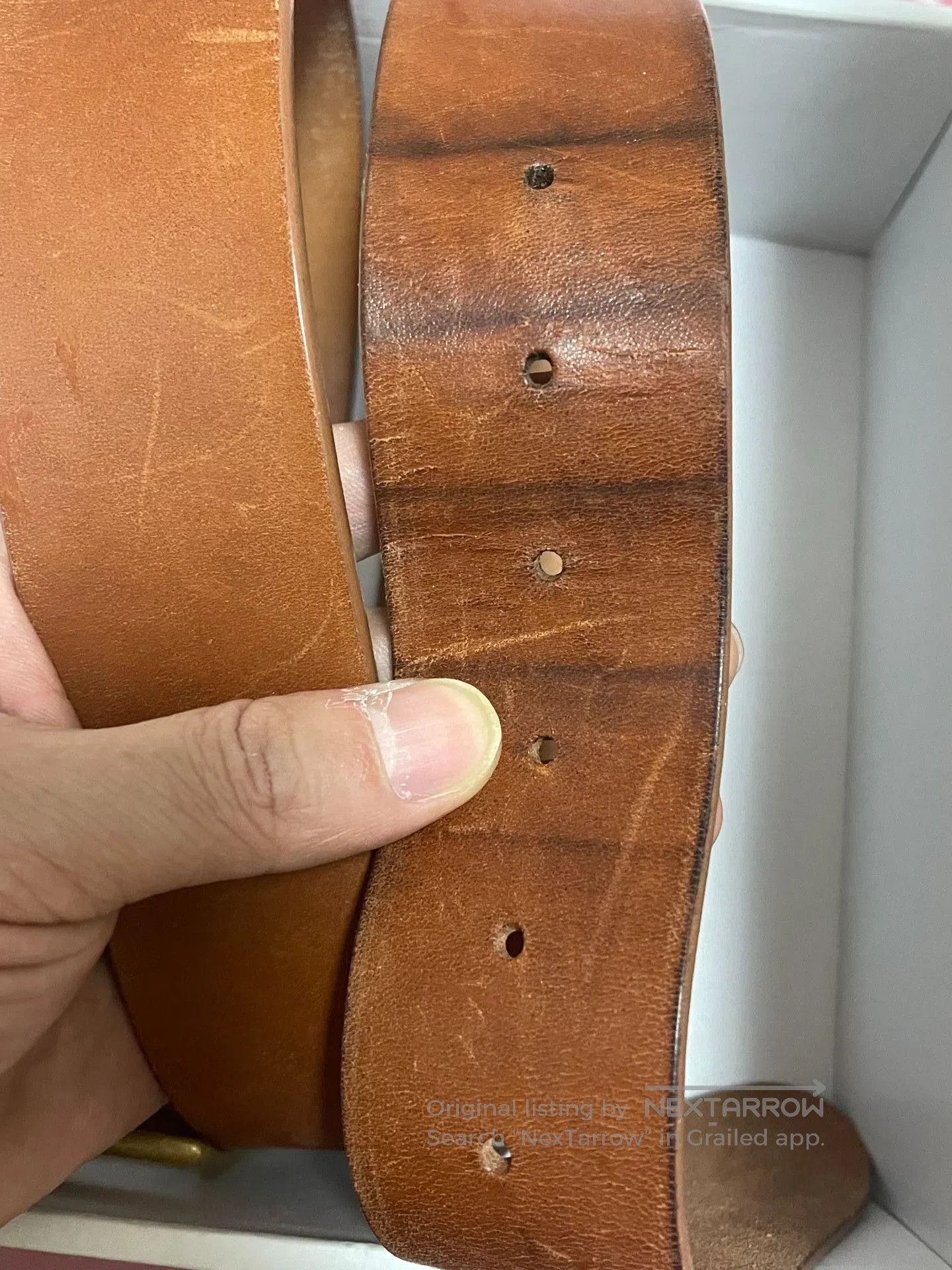 Visvim VISVIM 24AW Plain Belt 45mm. Size ONE SIZE - 4 Thumbnail