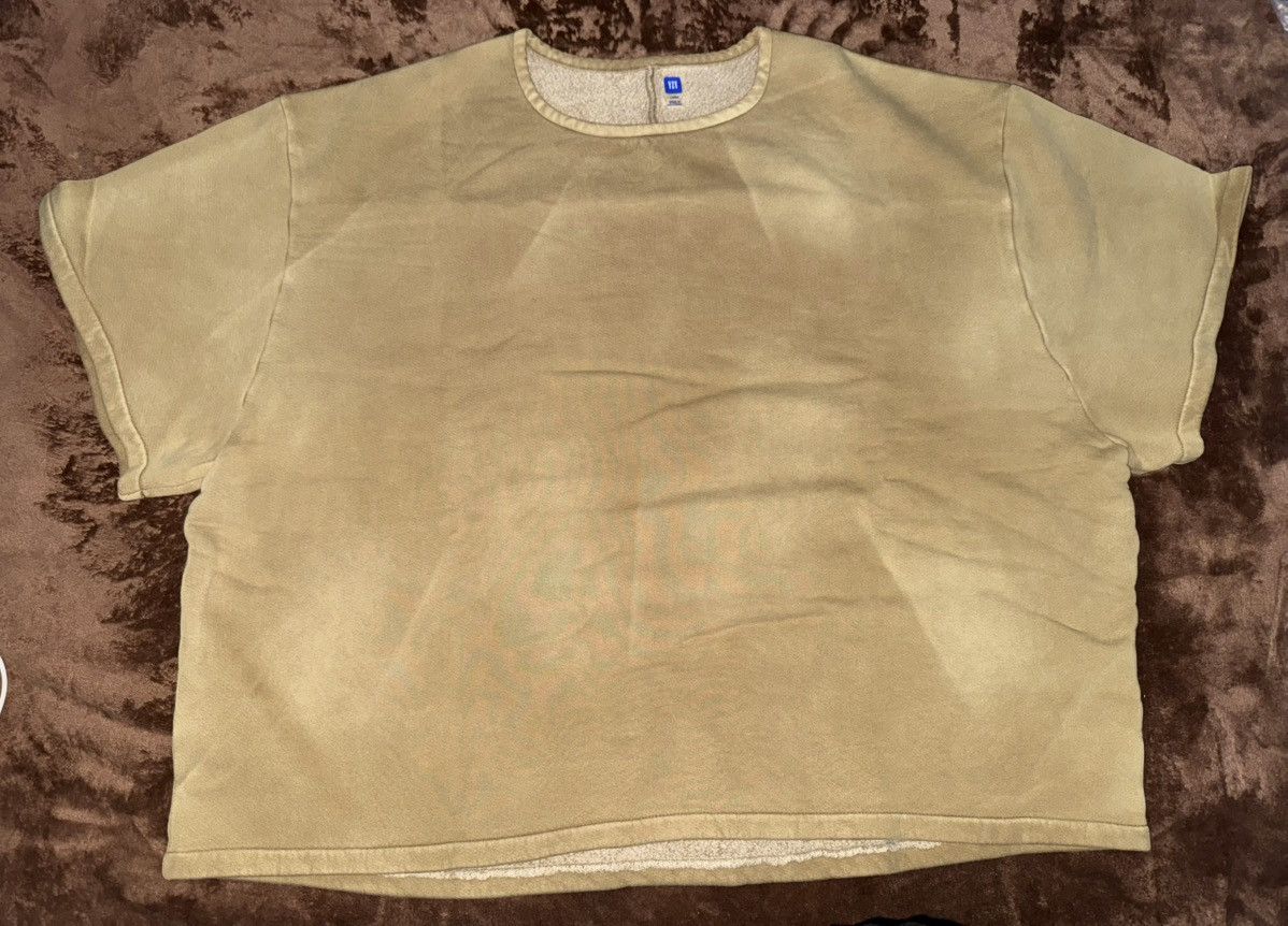 Balenciaga × Gap × Yeezy Bronze Fleece Yoke Tee Size US L / EU 52-54 / 3 - 1 Thumbnail