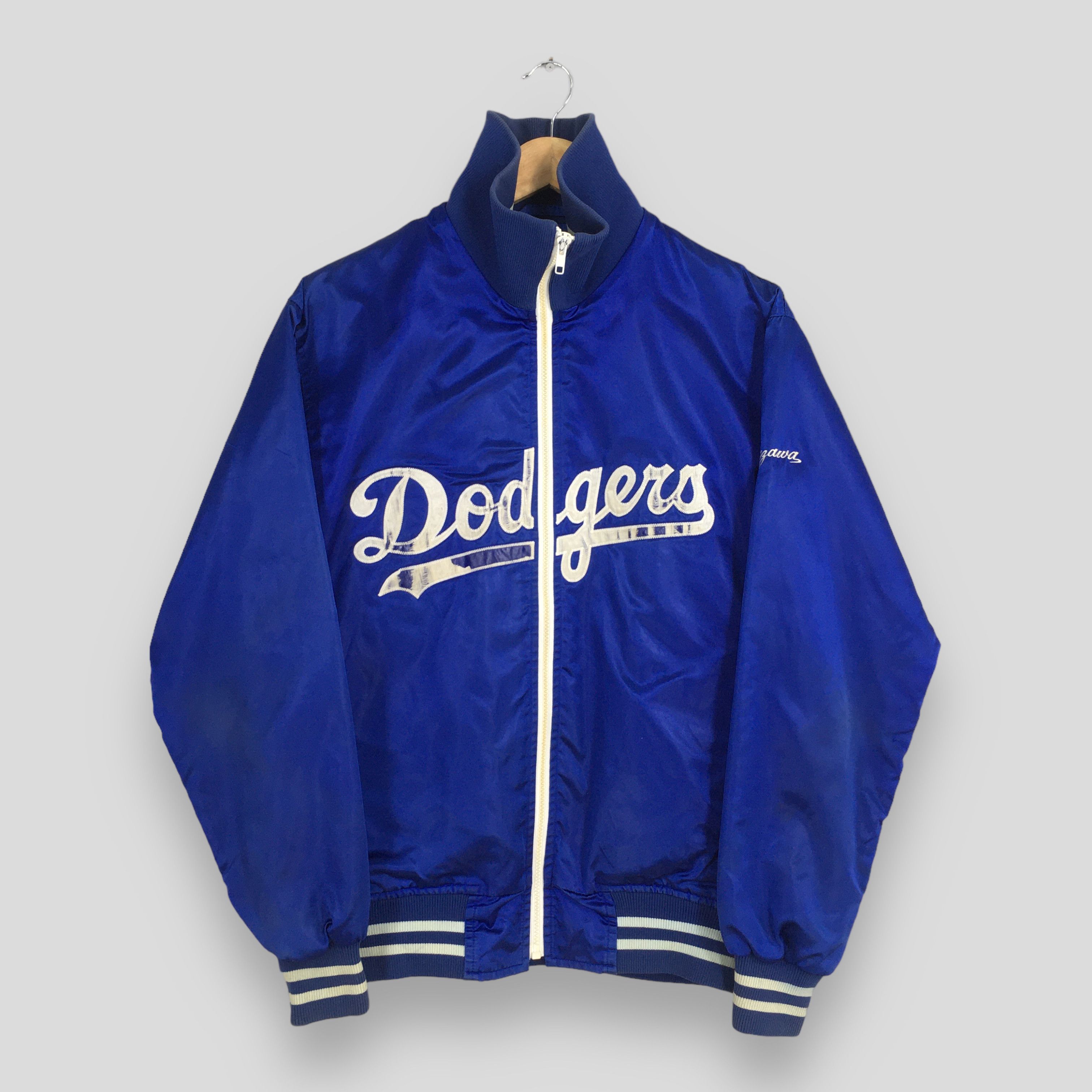 MLB Vintage LA Dodgers MLB Stadium Varsity Satin Jacket Large Size US L / EU 52-54 / 3 - 1 Thumbnail