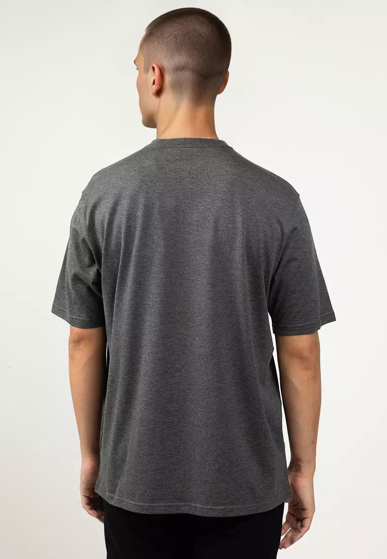 Burberry o1w1db10326 Ellison Logo T-Shirt in Dark Grey Size US XL / EU 56 / 4 - 2 Thumbnail
