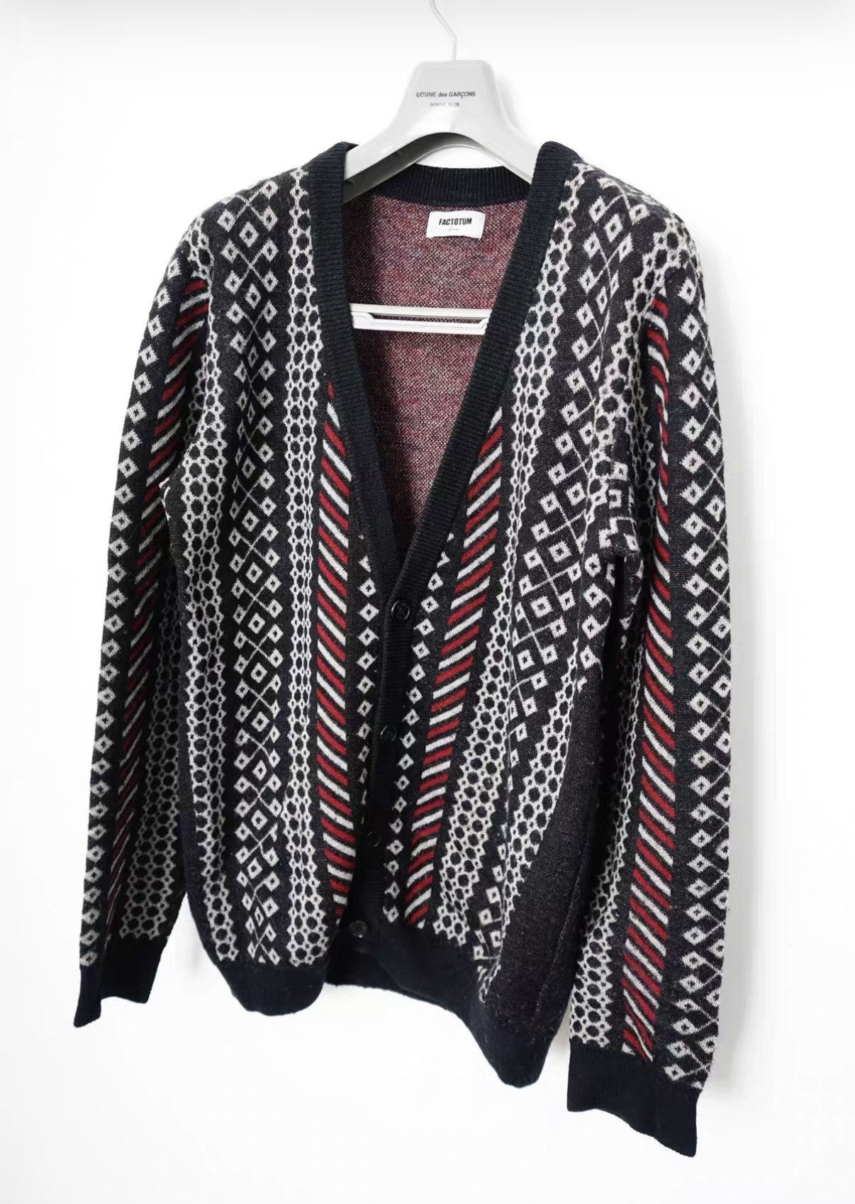 FACTOTUM Factotum Wool Cardigan Size US M / EU 48-50 / 2 - 2 Thumbnail