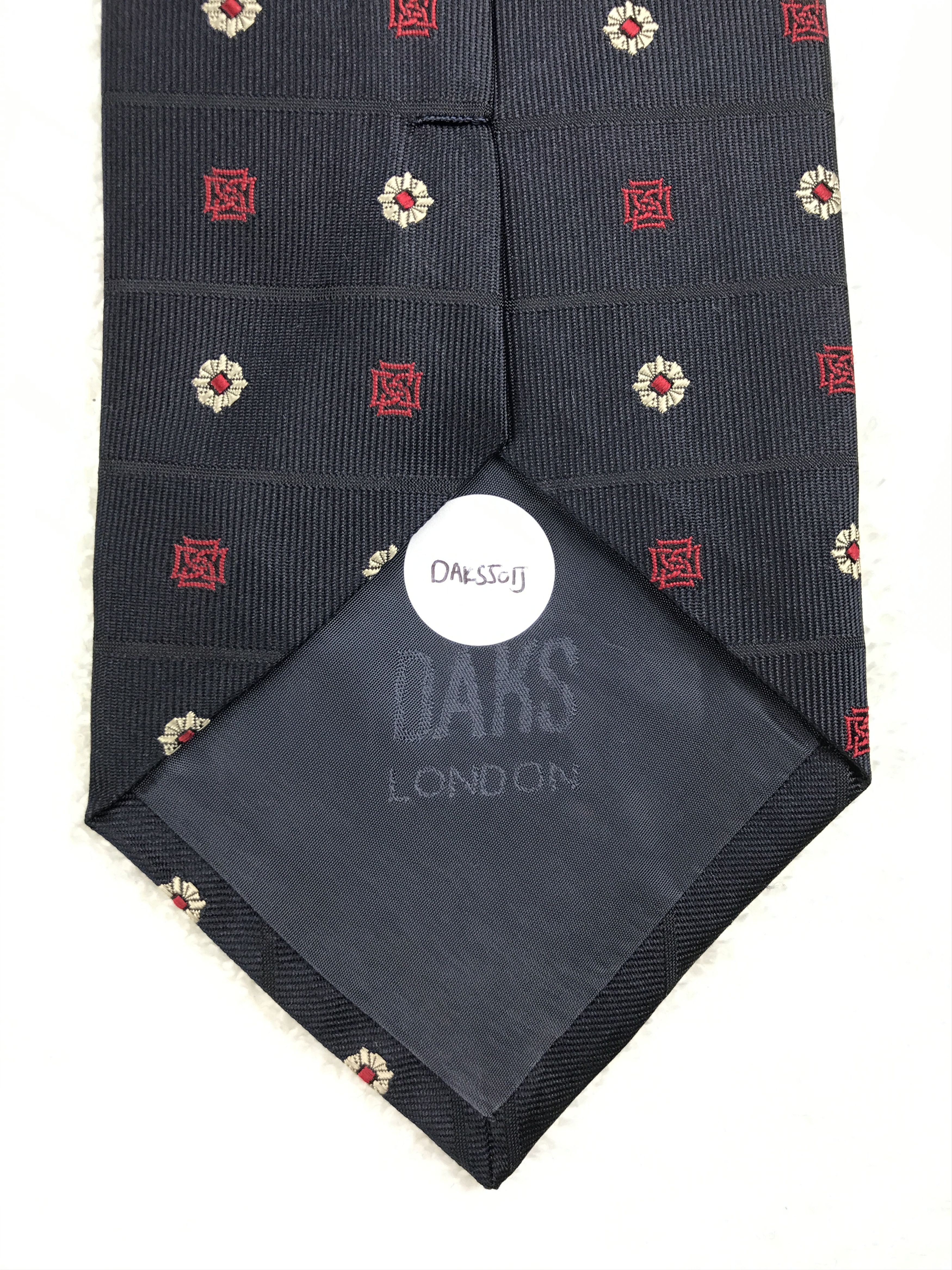 DAKS × Designer × Vintage Vintage DAKS Silk Necktie Size ONE SIZE - 9 Thumbnail