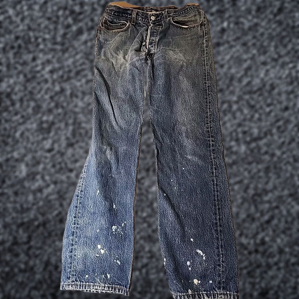 Levi's VINTAGE Levi's Levi Strauss & Co 501 Jeans Mens Blue 36 Straight Denim Size US 36 / EU 52 - 1 Thumbnail