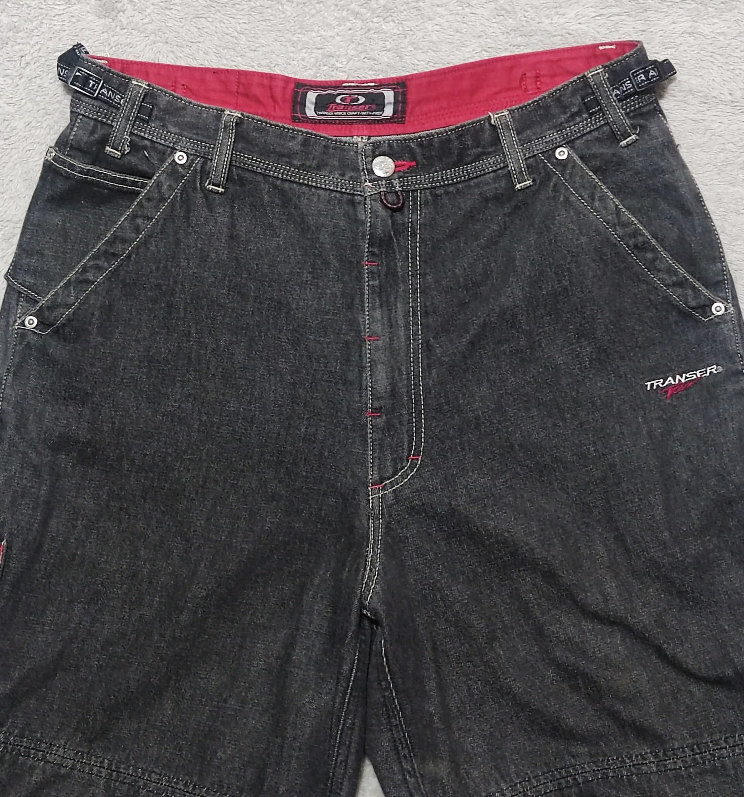Japanese Brand 2000s Vintage Transer Hip Hop Culture Jnco Baggy Jeans Size US 34 / EU 50 - 4 Thumbnail