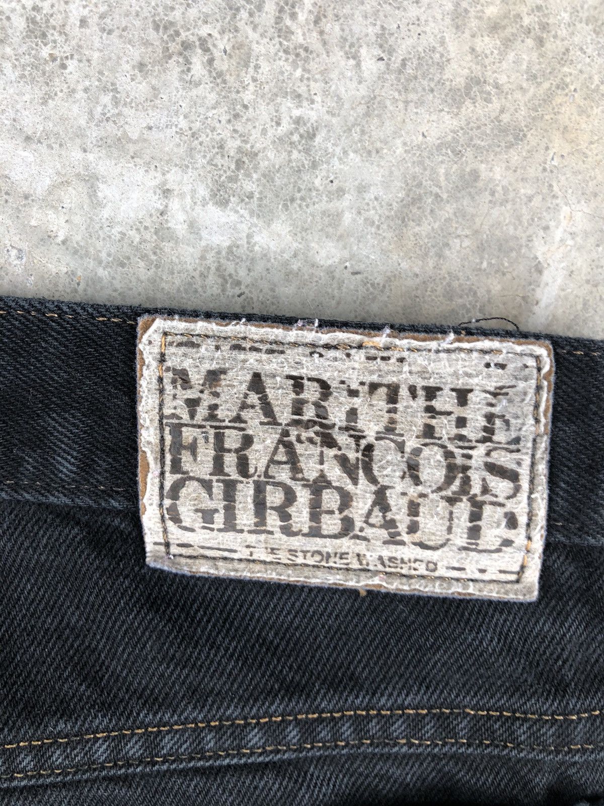 Marithe + Francois Girbaud Vintage 80’s Marithe Francois Girbaud Baggy Jeans Distressed Size US 32 / EU 48 - 14 Thumbnail
