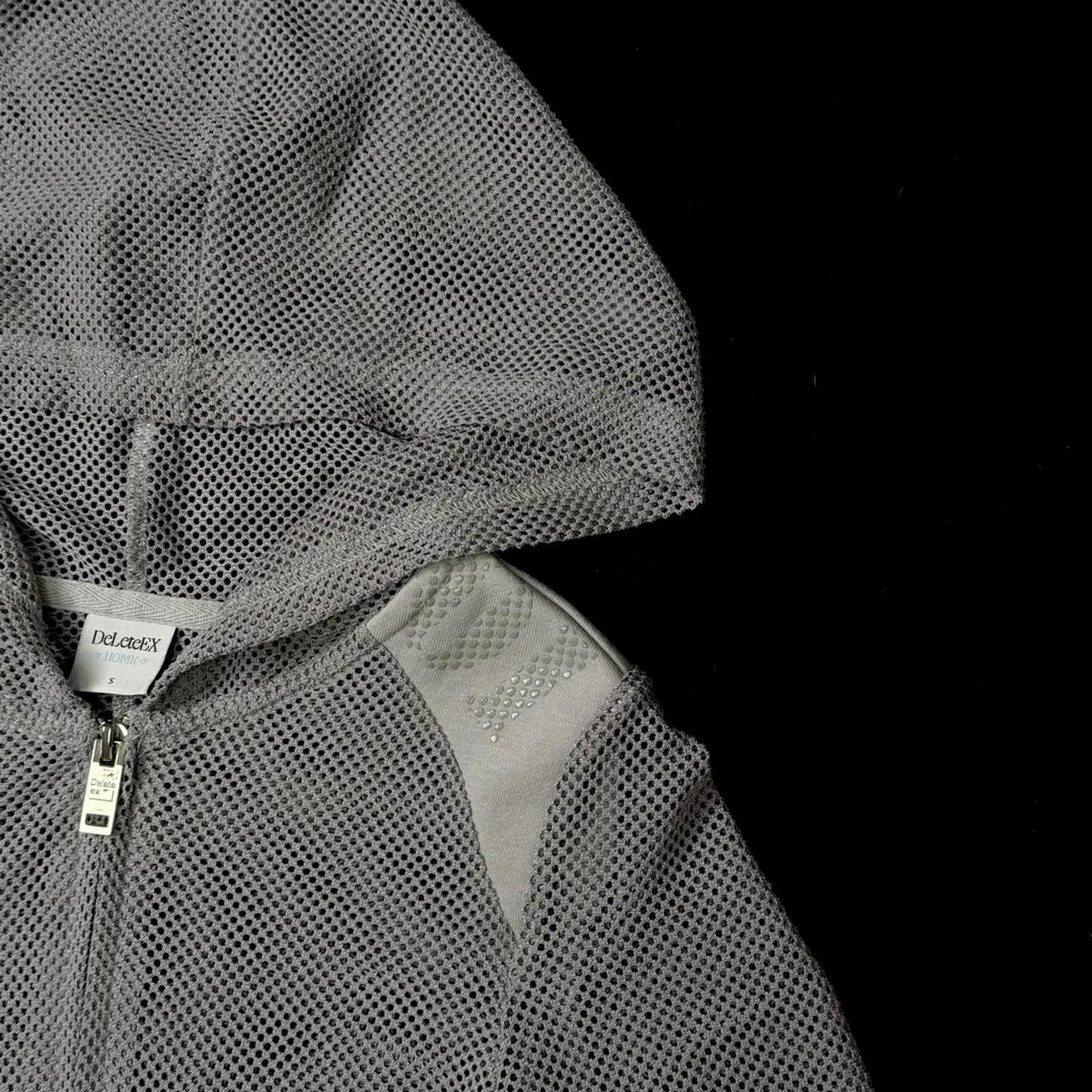 Japanese Brand Mesh Zip-Up Hoodie Y2K Grunge Vibe Size S Size S / US 4 / IT 40 - 5 Thumbnail