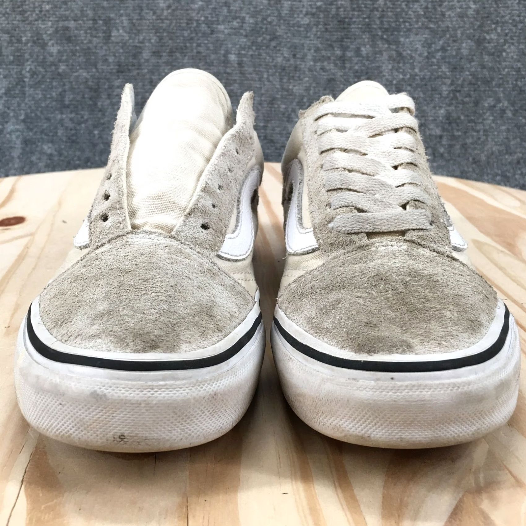 Vans VANS Old Skool Shoes Mens 5.5 Womens 5.5 Low Top Beige Sneakers Nike? Size M / US 6-8 / IT 42-44 - 4 Thumbnail