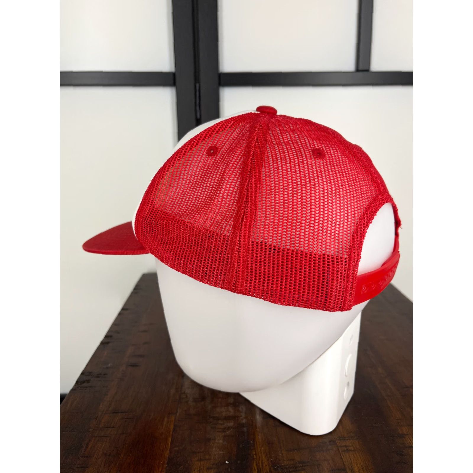 Vintage VINTAGE Paddle 5th Year Anniversery Club Hat Cap Strap Back Adult Red Skull Cotton Size ONE SIZE - 5 Thumbnail