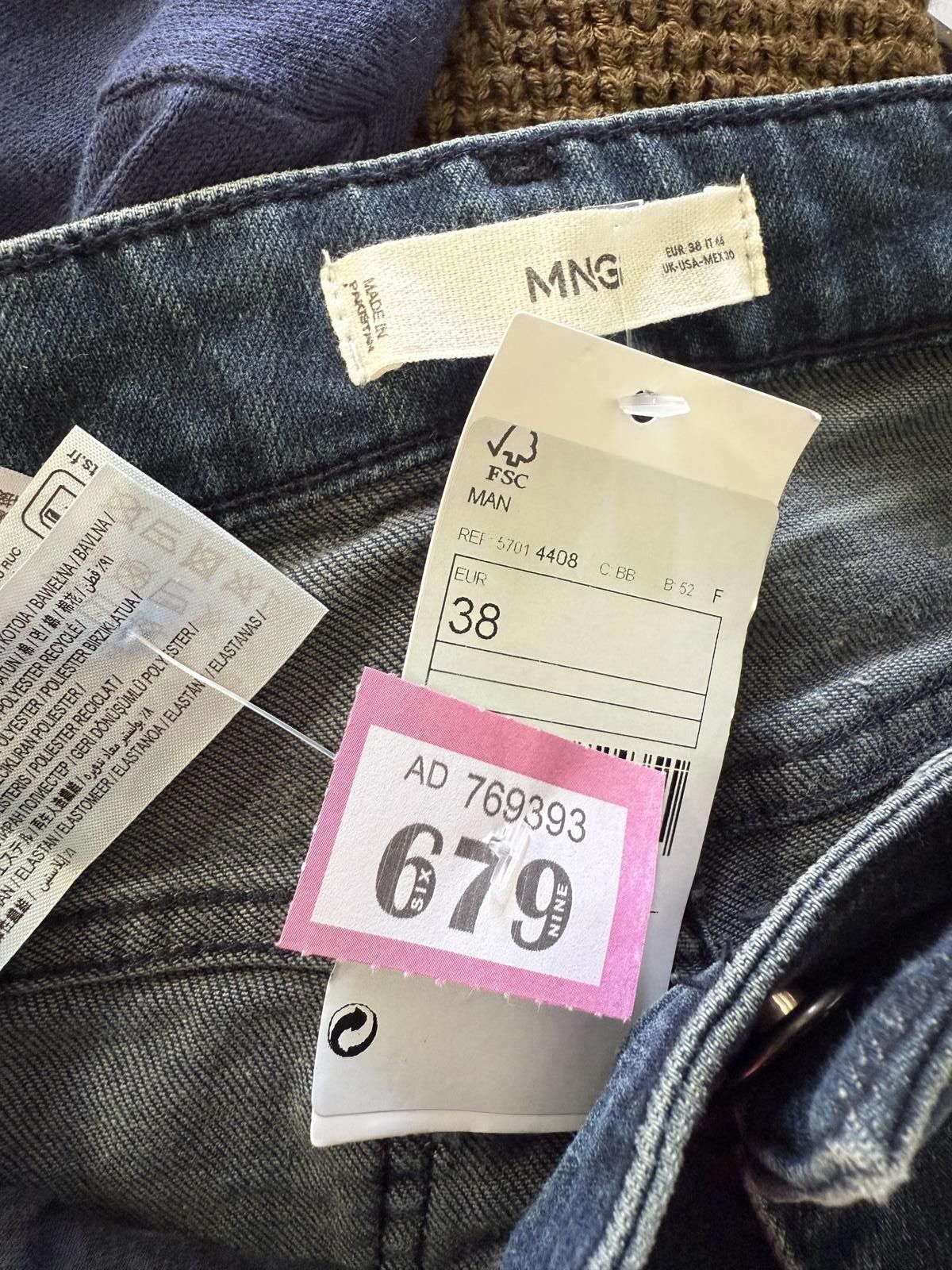 Designer MNG Men's Slim Fit Jeans - Size 38 Size US 36 / EU 52 - 1 Thumbnail