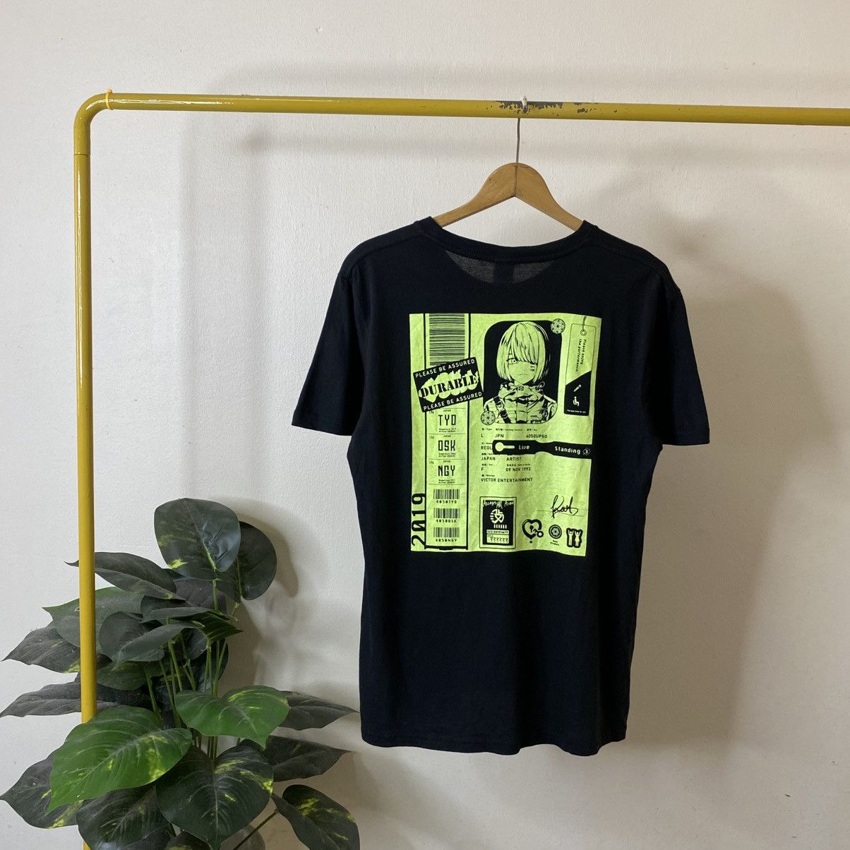 Anime Reol Japanese Rapper 2019 Anime Promo Tee Size US M / EU 48-50 / 2 - 1 Thumbnail