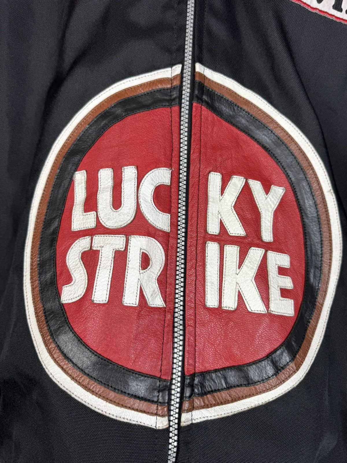 Other Vintage Lucky Strike Racing Moto Jacket Men’s Y2K Size US XL / EU 56 / 4 - 7 Thumbnail