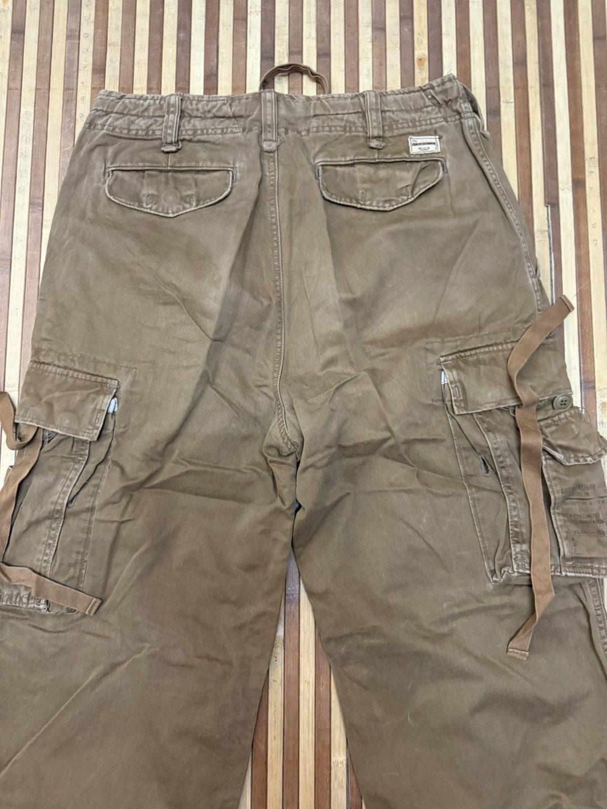 Abercrombie & Fitch Vintage Abercrombie & Fitch Cargo Pants W32 Y2K Baggy Size US 32 / EU 48 - 8 Thumbnail
