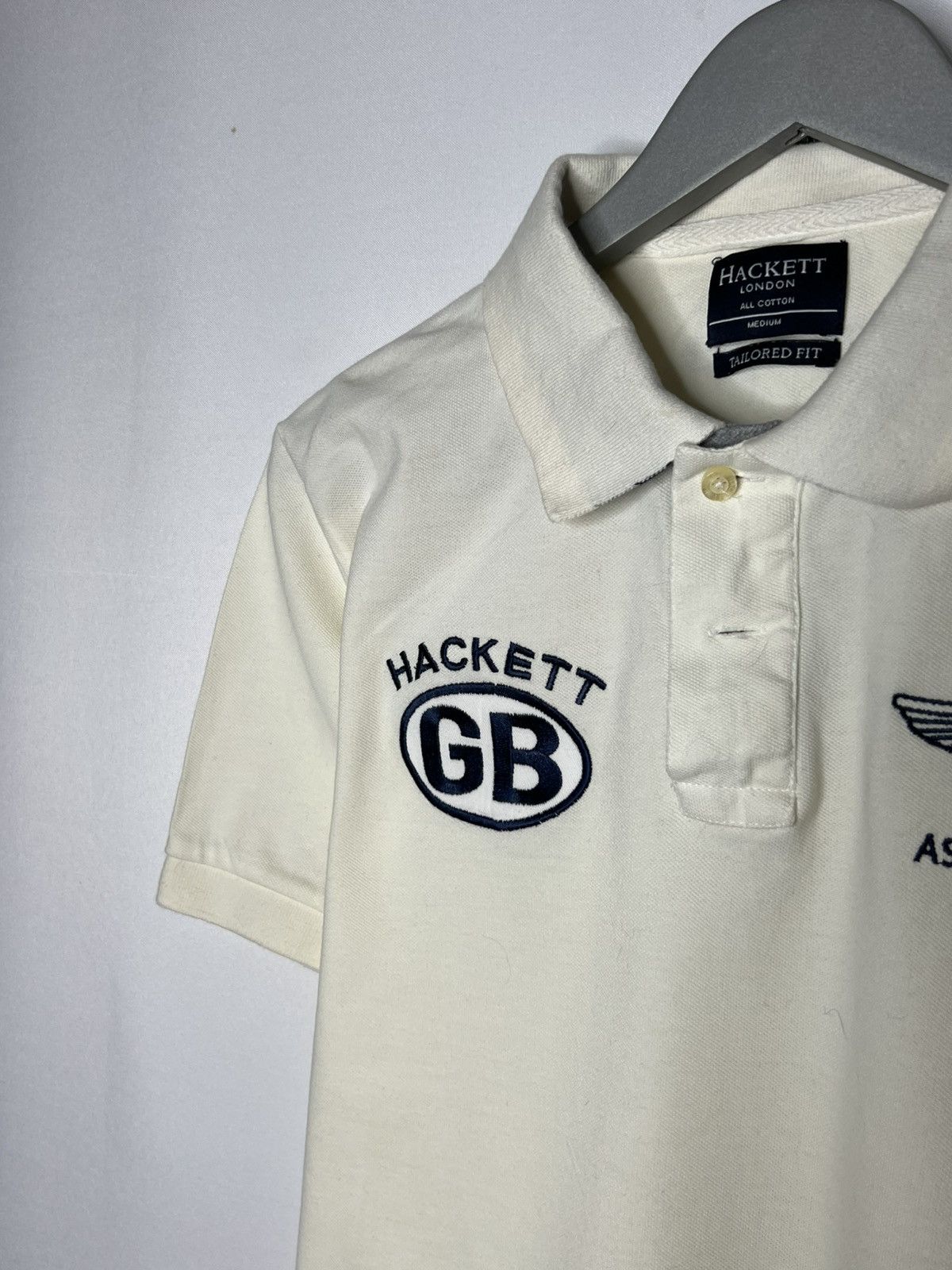 Hackett Vintage Hackett Aston Martin Racing Polo Shirt Short Sleeve Size US M / EU 48-50 / 2 - 4 Thumbnail
