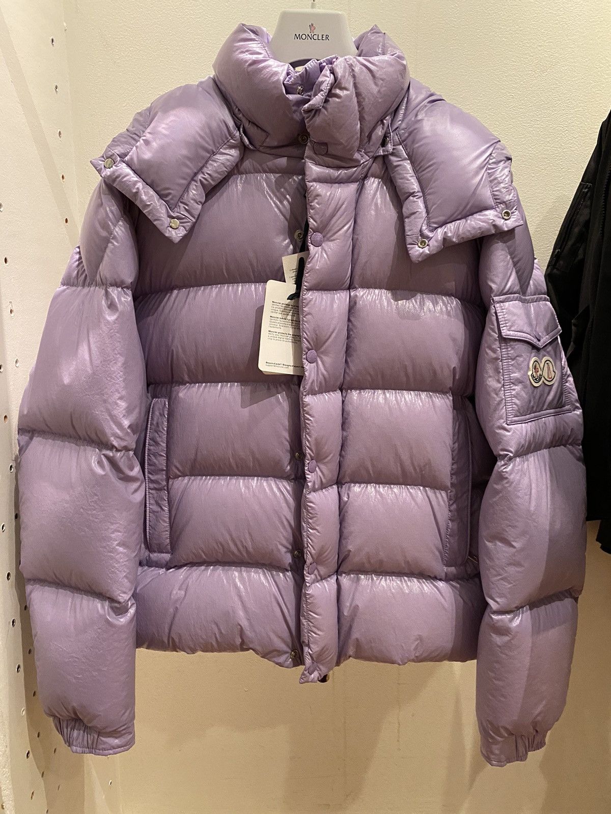 image of Moncler Maya 70 Purple, Men's (Size 2XL)