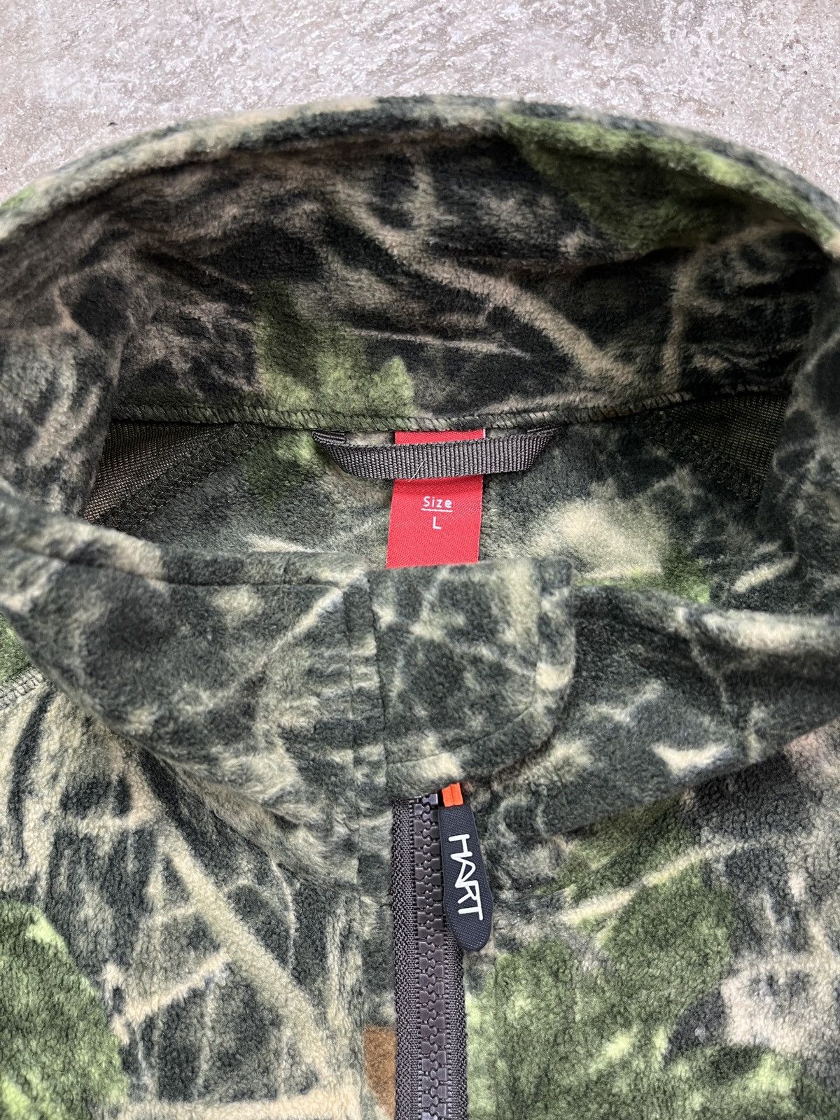 Vintage WINDTECH MEMBRANA CAMO FLEECE JACKET - LOT № 2256 Size US L / EU 52-54 / 3 - 9 Thumbnail
