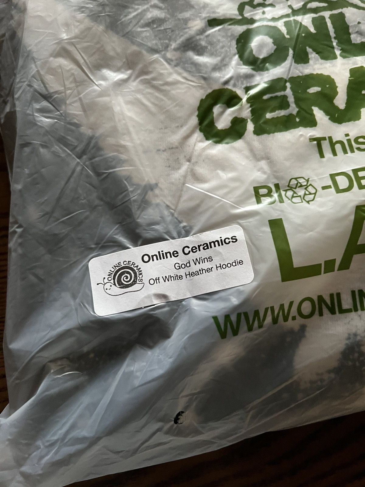 Online Ceramics God Wins Hoodie Size US M / EU 48-50 / 2 - 4 Thumbnail