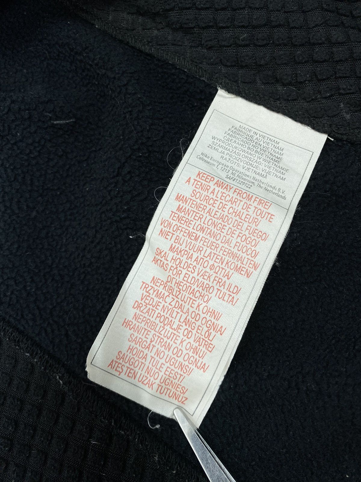 Nike ACG × Vintage Vintage Nike ACG Ninja Fleece Jacket Gorpcore 90s Size XS / US 0-2 / IT 36-38 - 12 Thumbnail