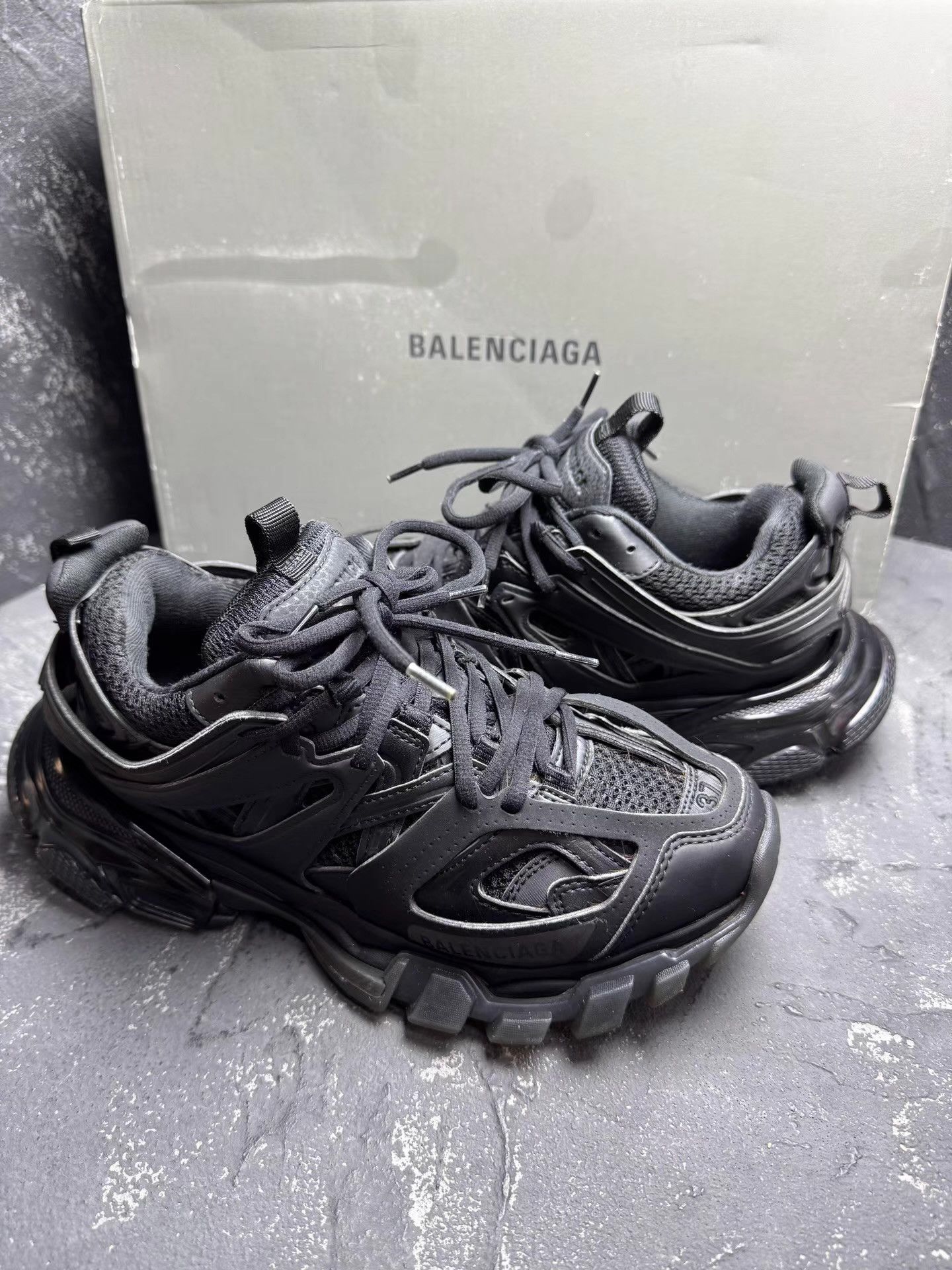 Balenciaga Balenciaga Track Black Warrior Q10 Size US 5 / EU 37 - 2 Thumbnail