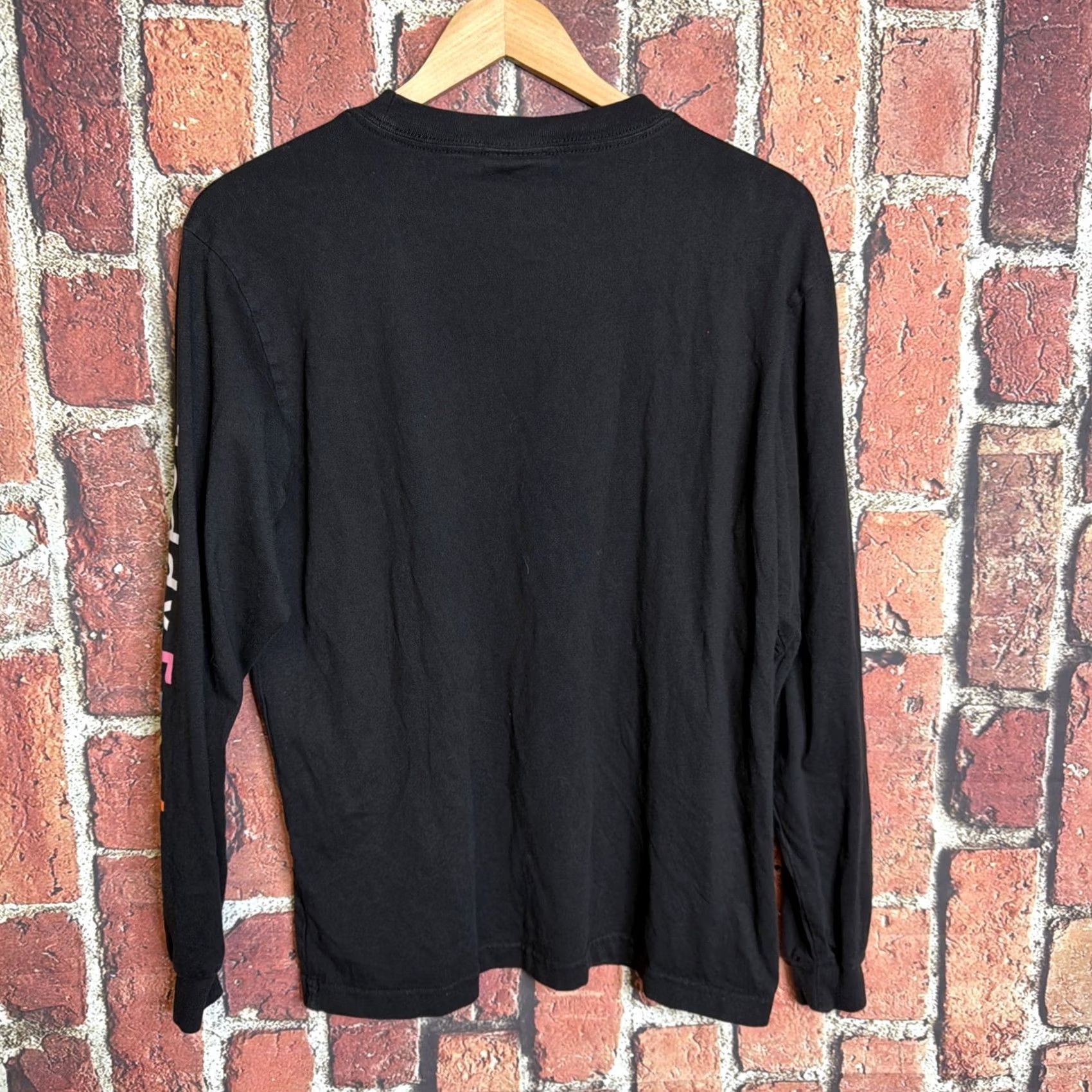 Teddy Fresh Teddy Fresh Long Sleeve Shirt Mens Sz M Black Rainbow Spell Out Logo Shirt Size US M / EU 48-50 / 2 - 3 Thumbnail